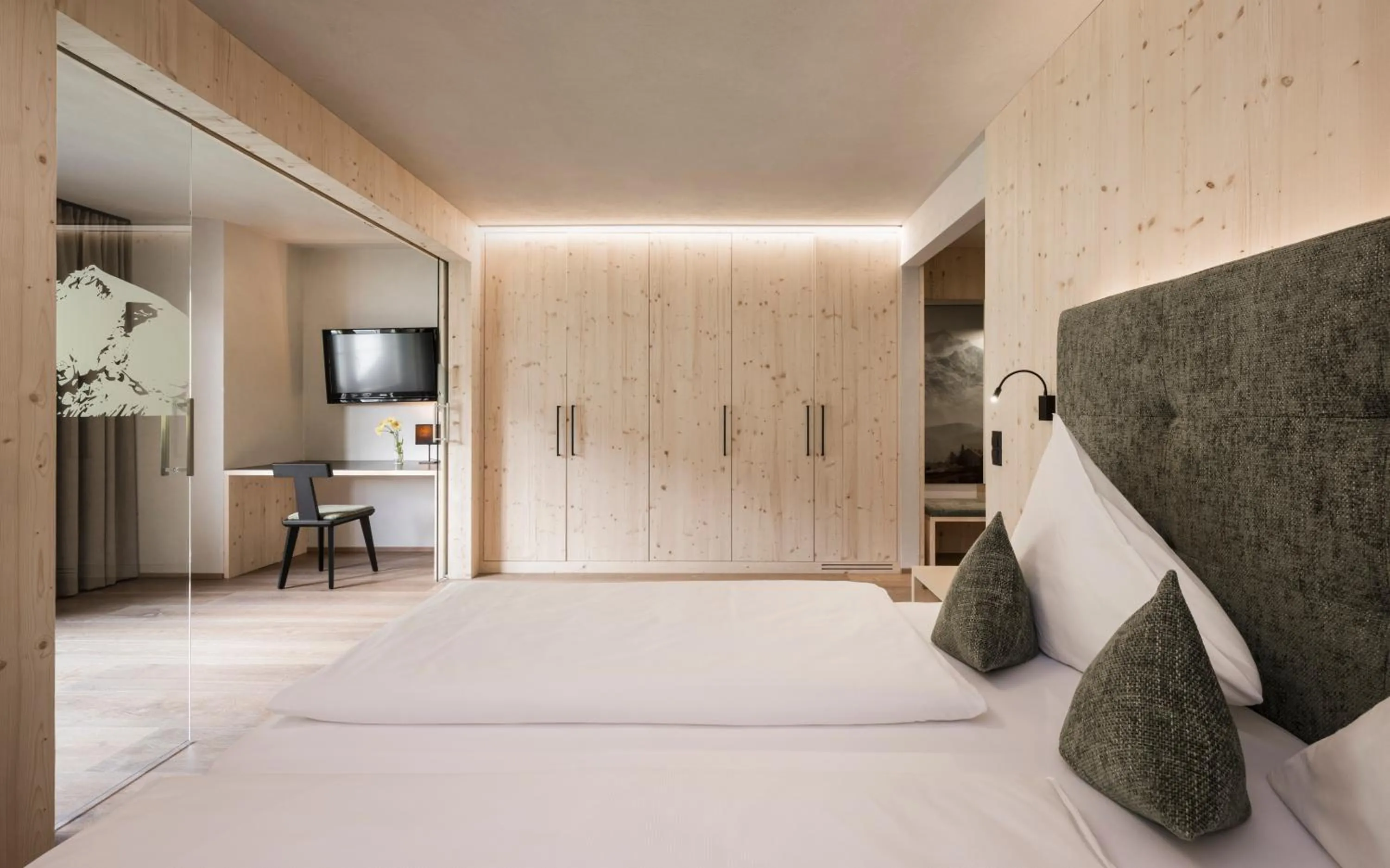Bed in Vital Hotel Ortlerspitz
