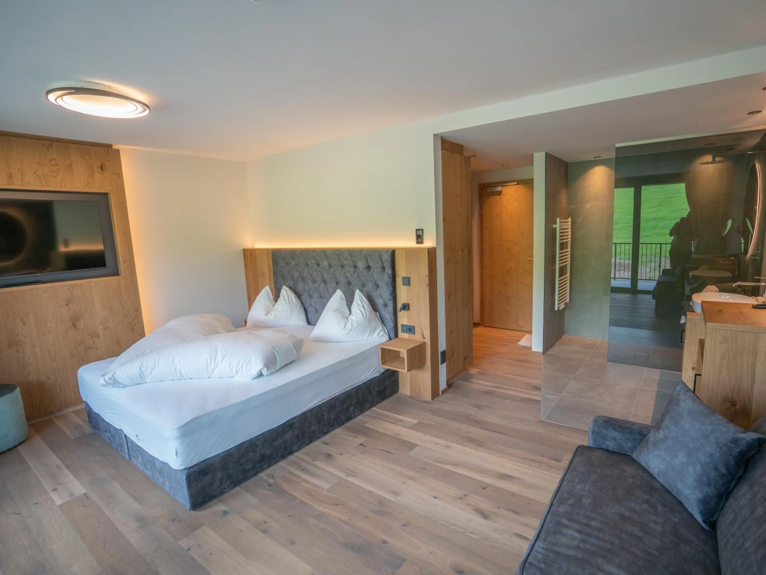 Bedroom, Bed in Hotel Purvita by Oberlechner