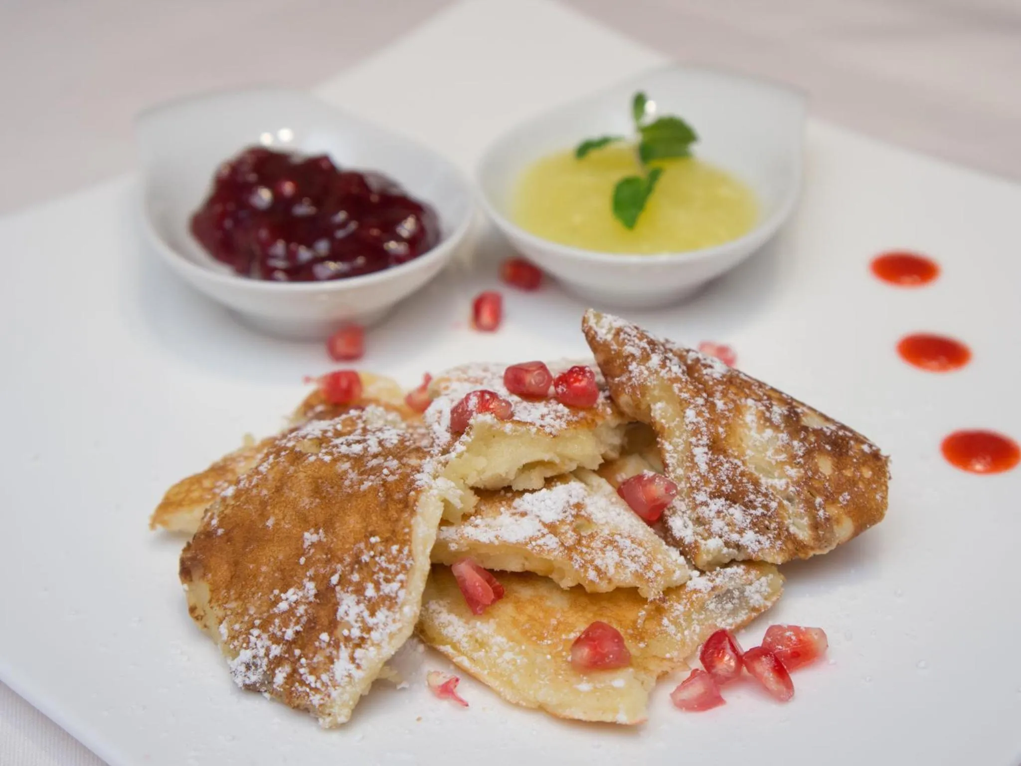 Food close-up in Hotel Purvita by Oberlechner