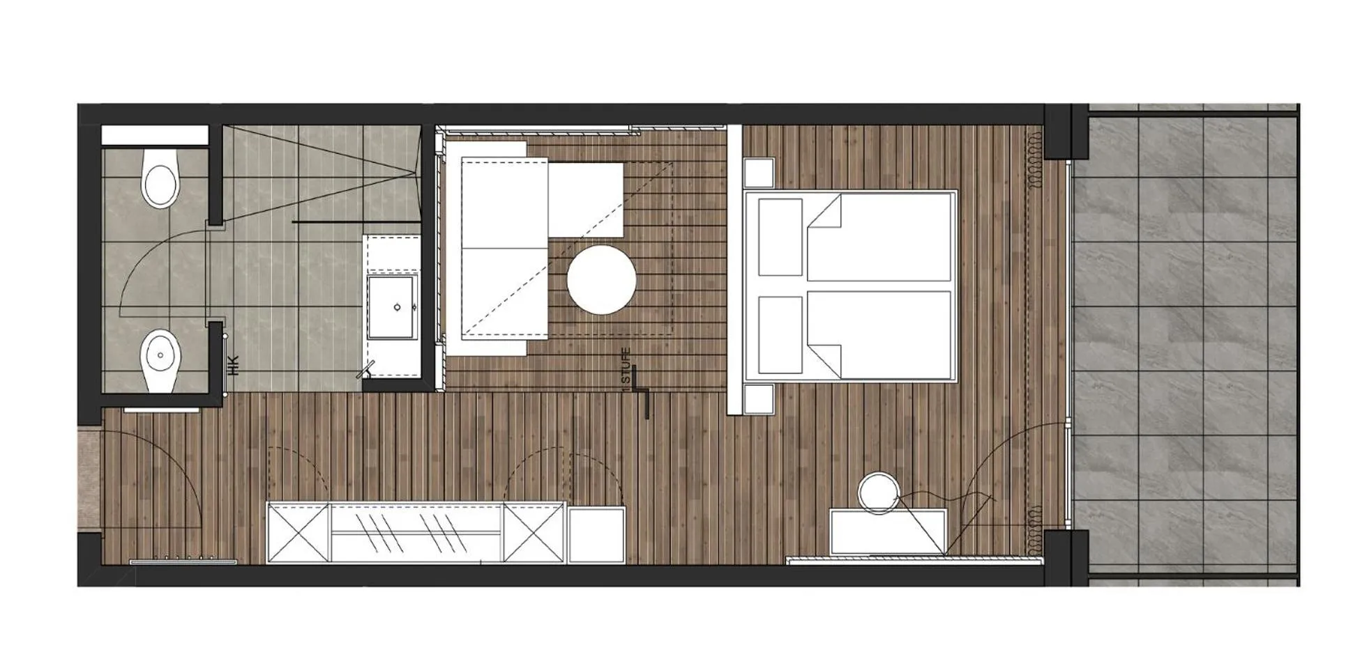 Floor plan in Hotel Purvita by Oberlechner