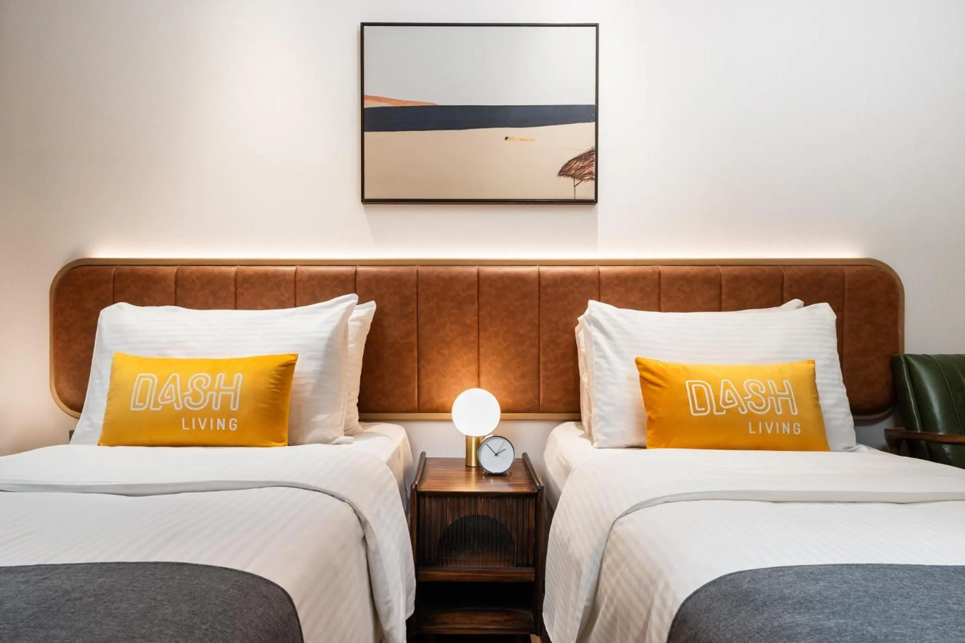 Photo of the whole room, Bed in Dash Living on Hollywood