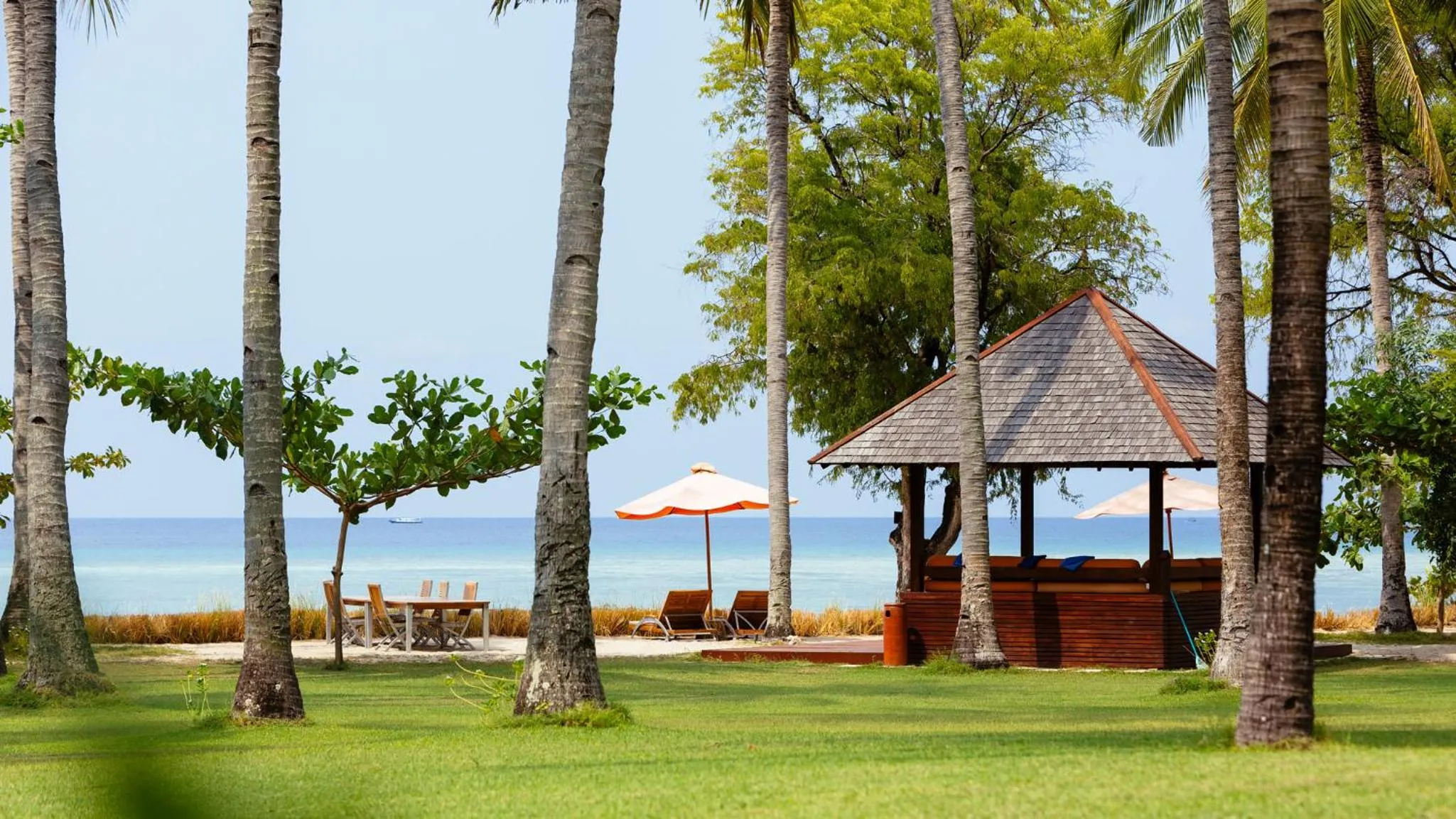 Garden view in The Anandita by Elite Havens