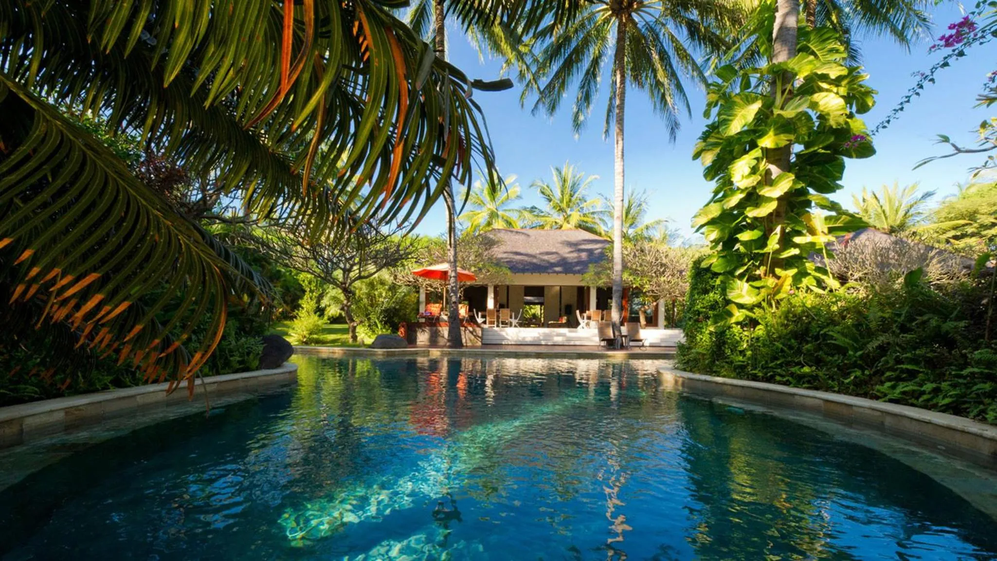 Garden view in The Anandita by Elite Havens