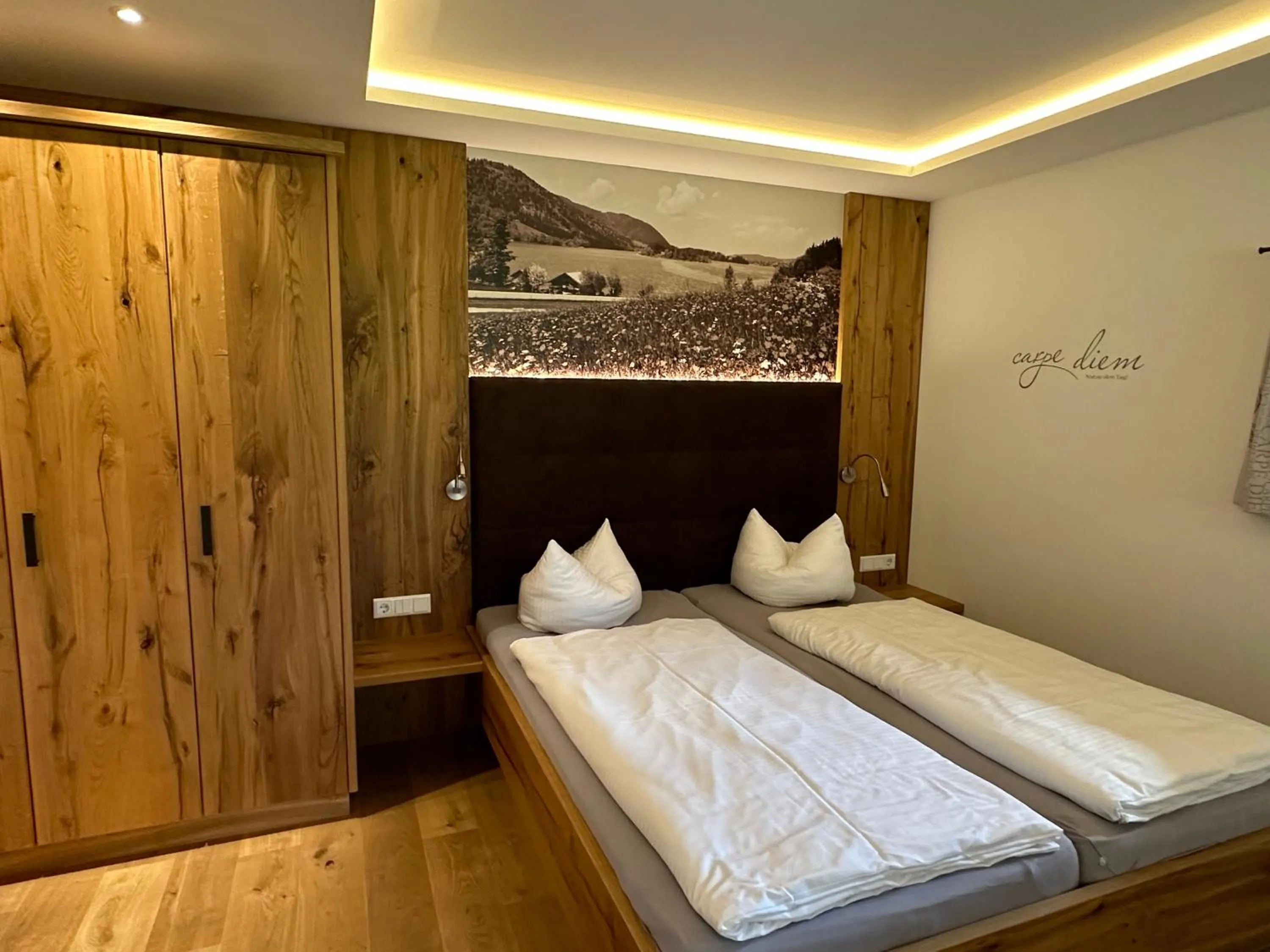 Bed in s´Quartier am Schliersee