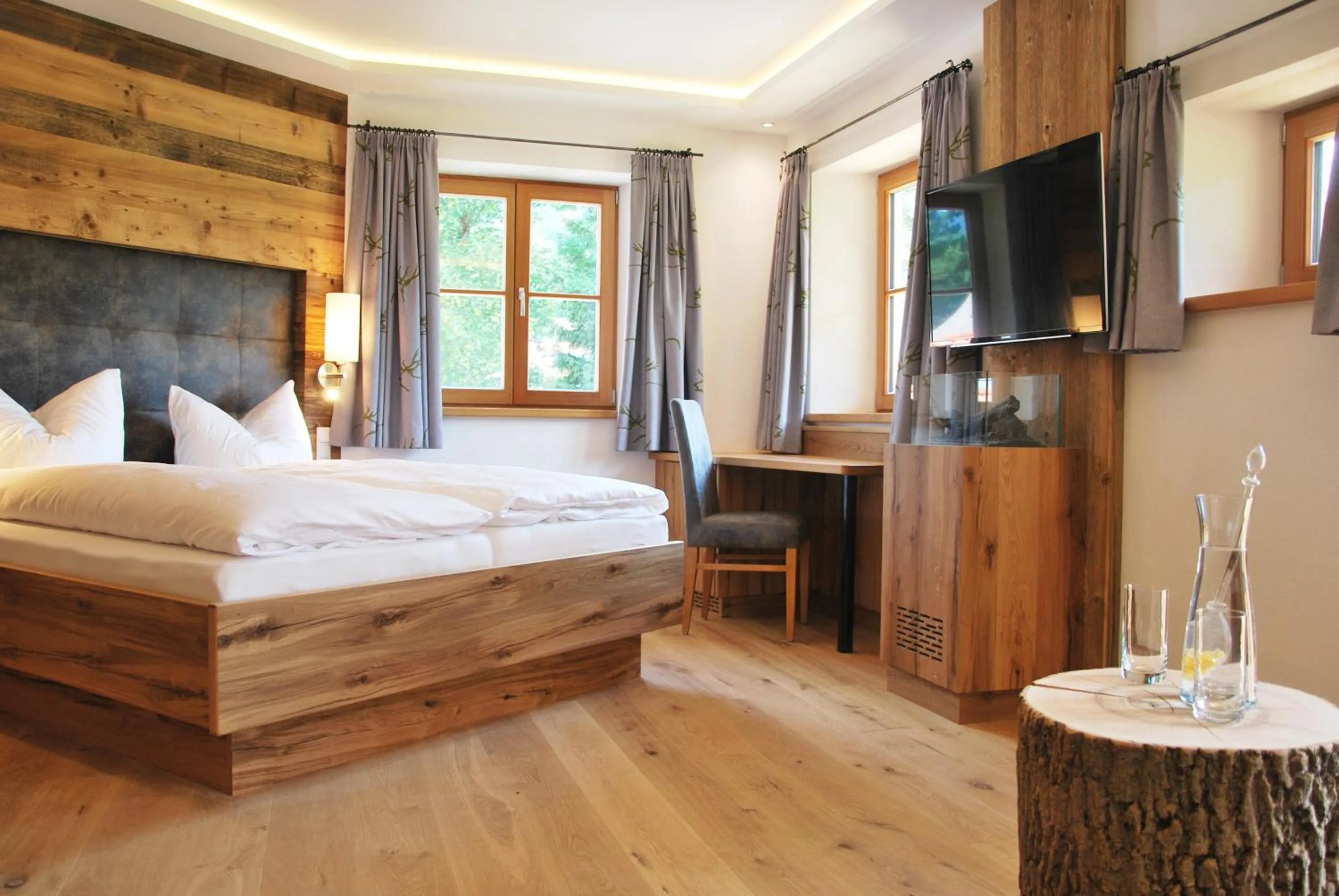 Photo of the whole room, Bed in s´Quartier am Schliersee