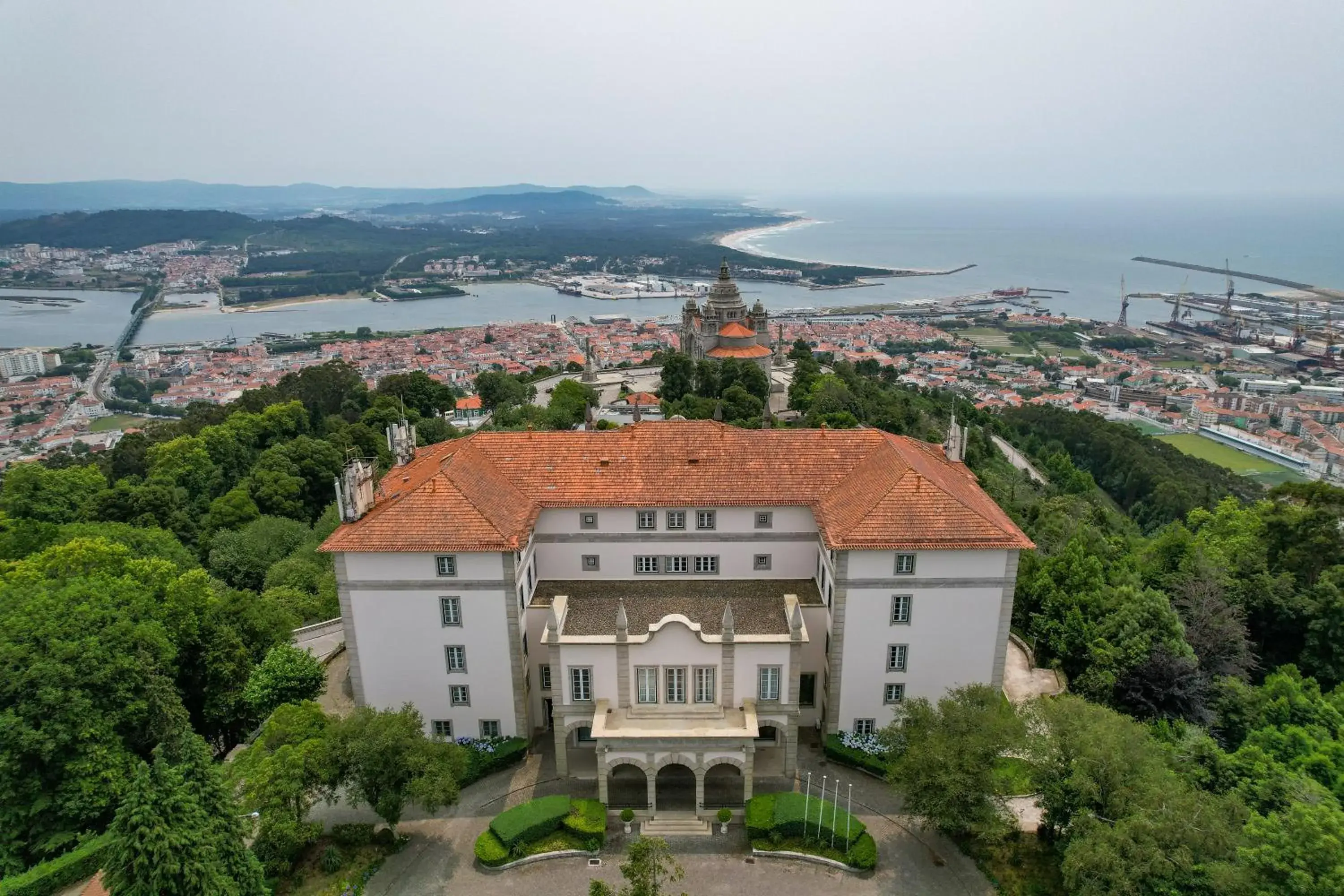 Bird's eye view in Pousada de Viana do Castelo Bird's eye view in Pousada de Viana do Castelo