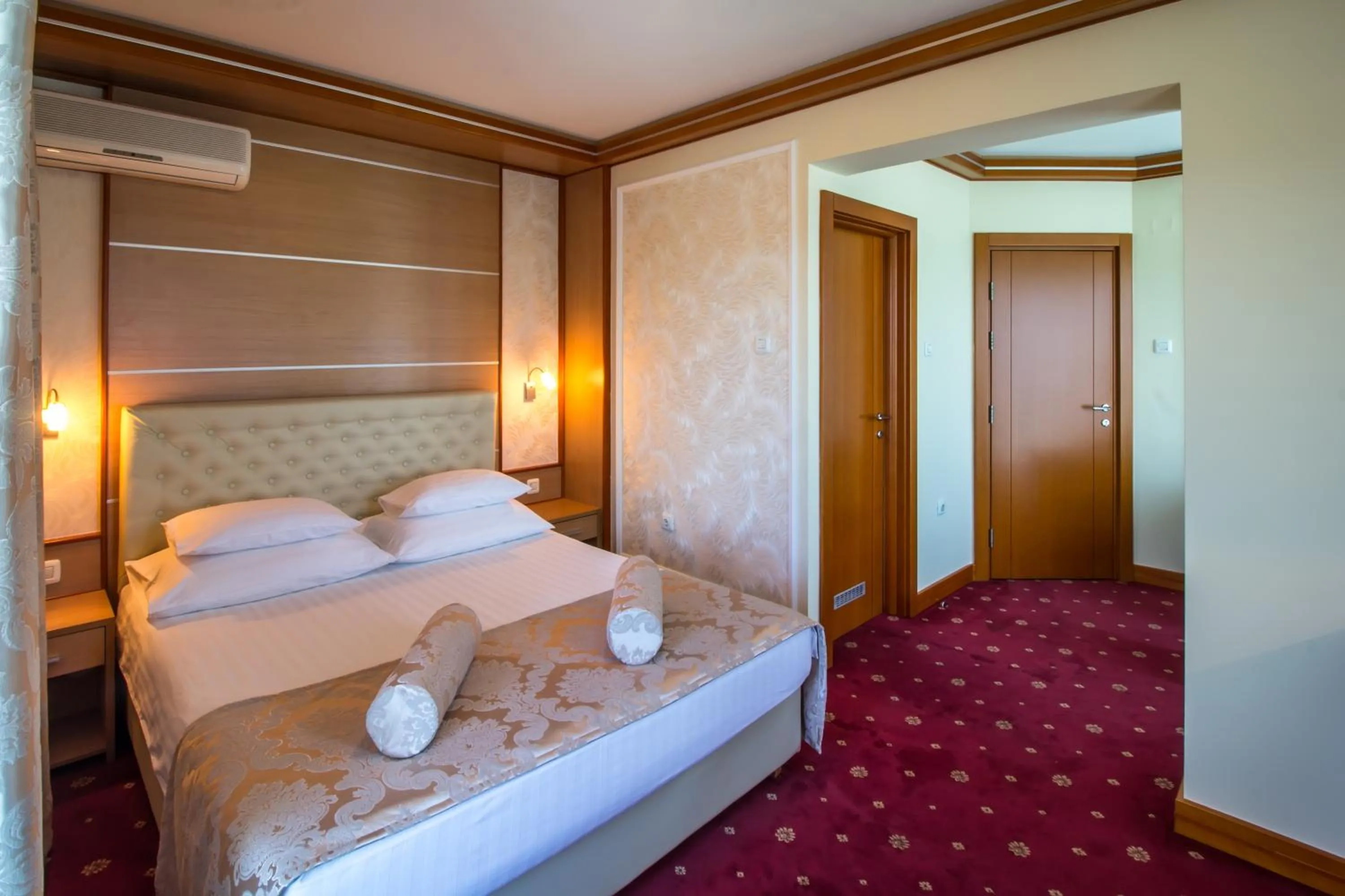 Bed in Hotel Cezar Banja Luka
