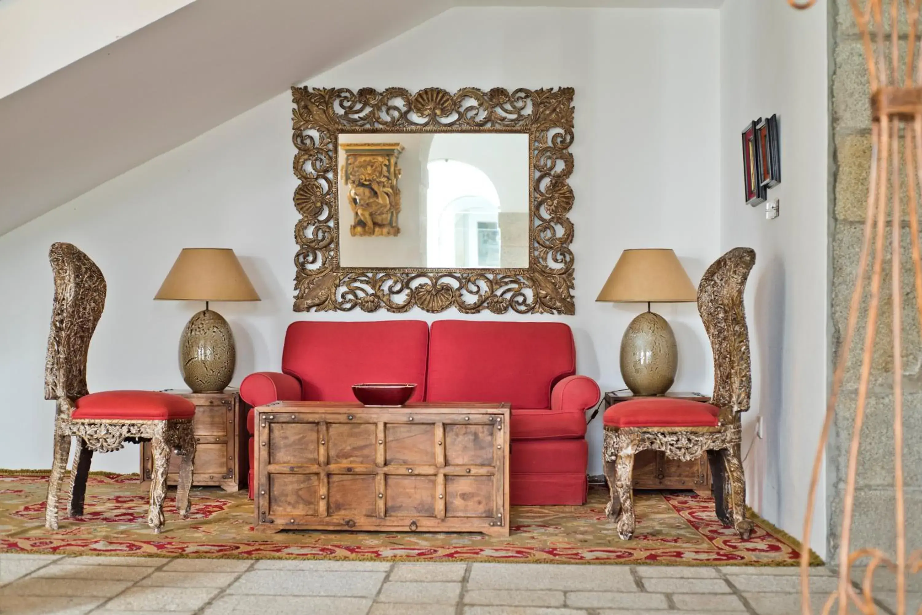 Lobby or reception in Lam Hotel Convento do Desagravo Lobby or reception in Lam Hotel Convento do Desagravo