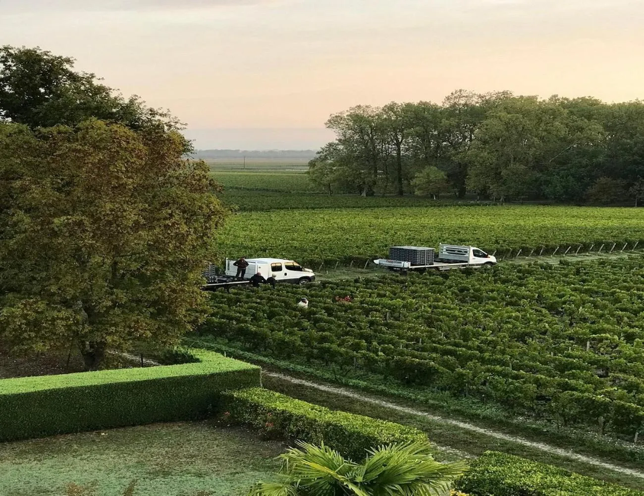 Natural landscape in Hôtel de Margaux
