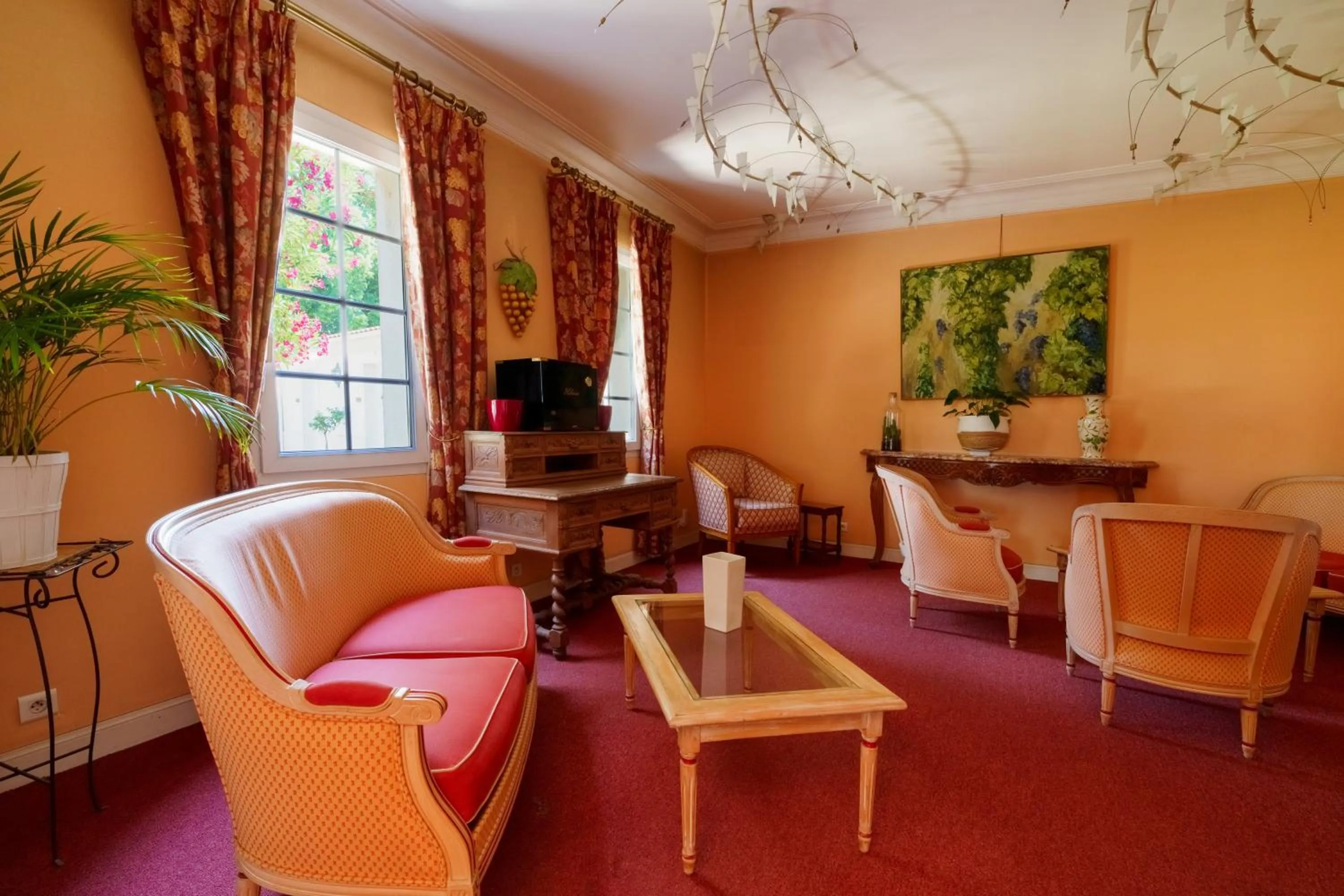 Living room in Hôtel de Margaux