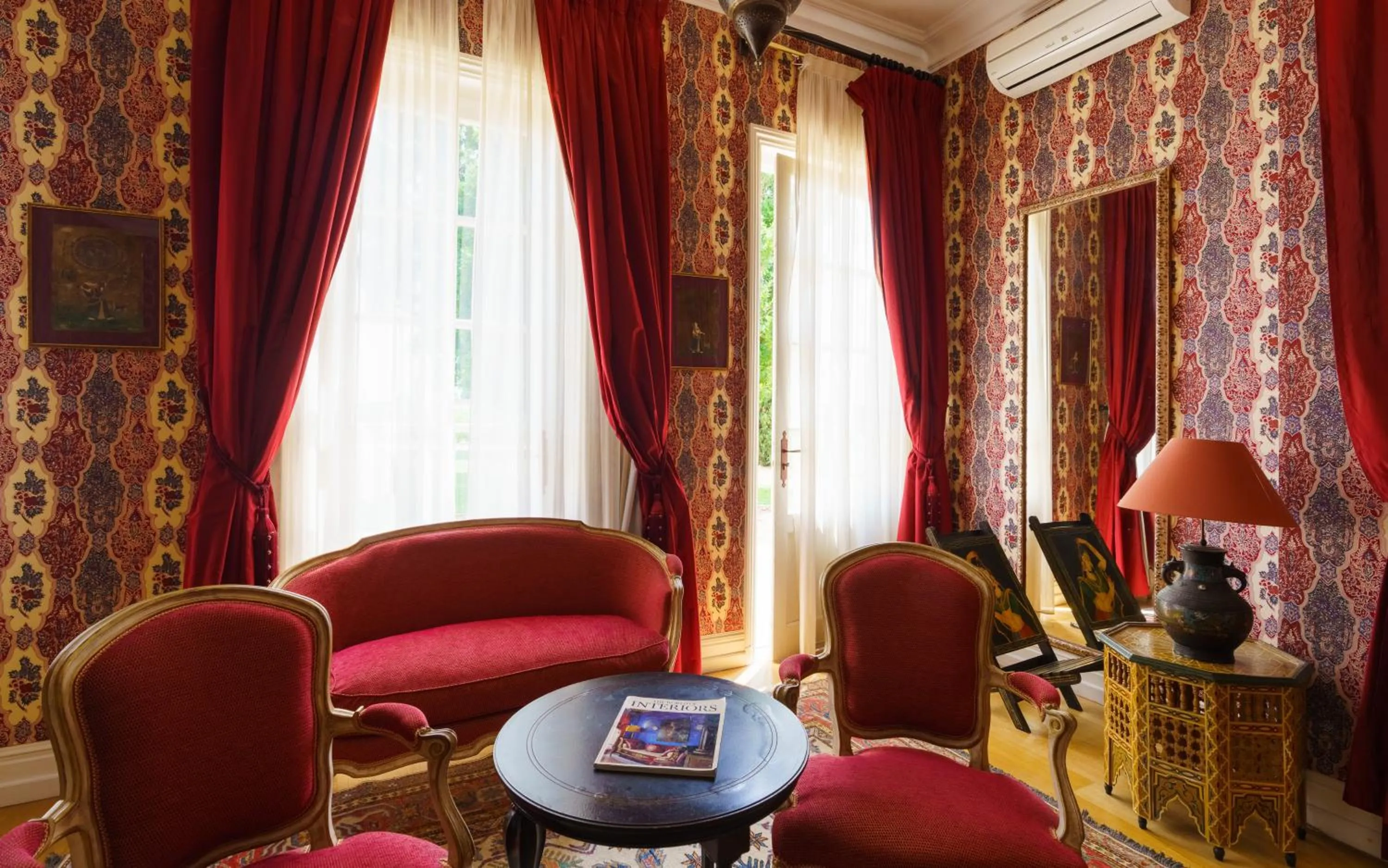 Living room in Hôtel de Margaux