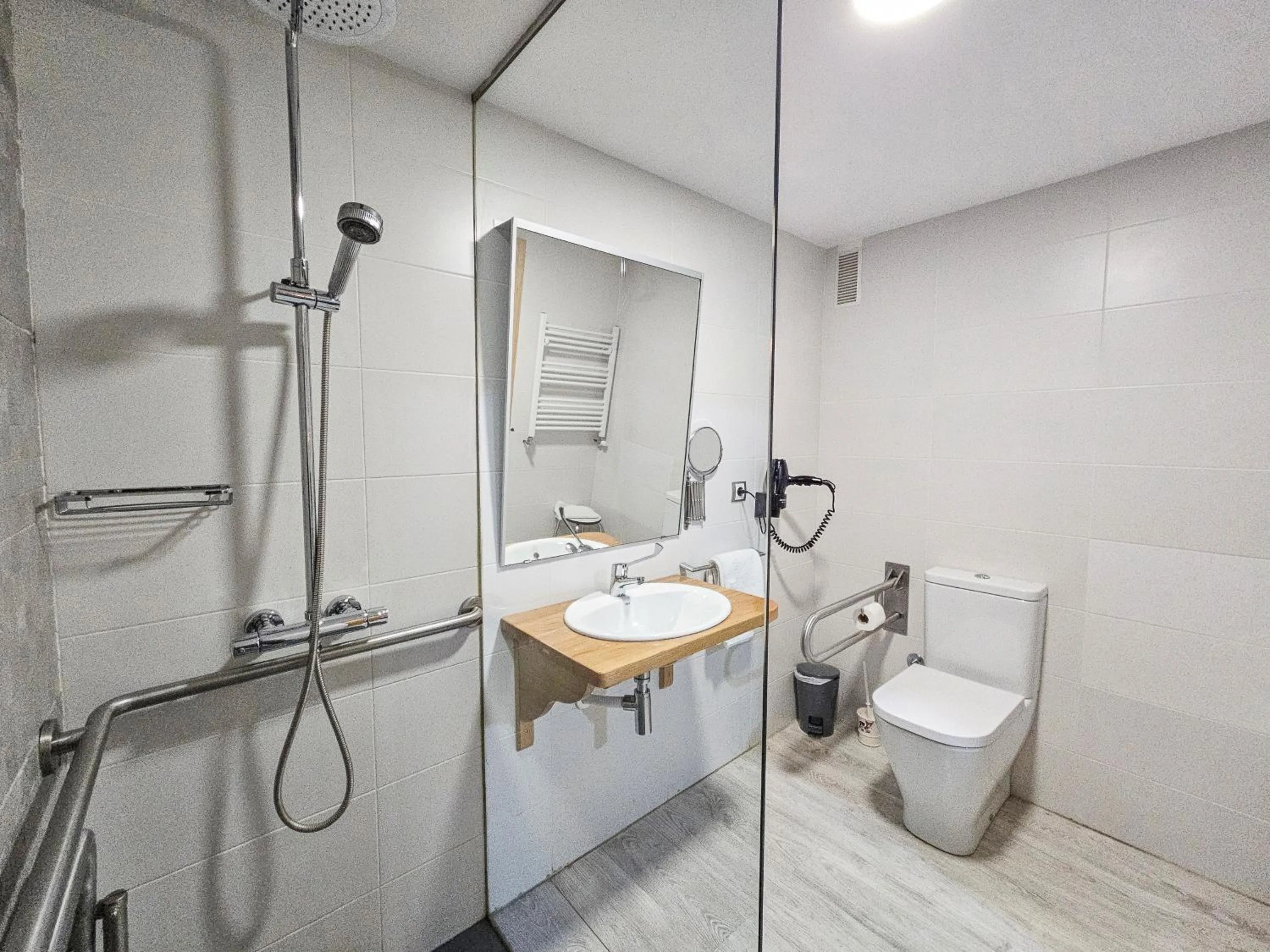 Toilet in Hotel Casa Morlans 3000