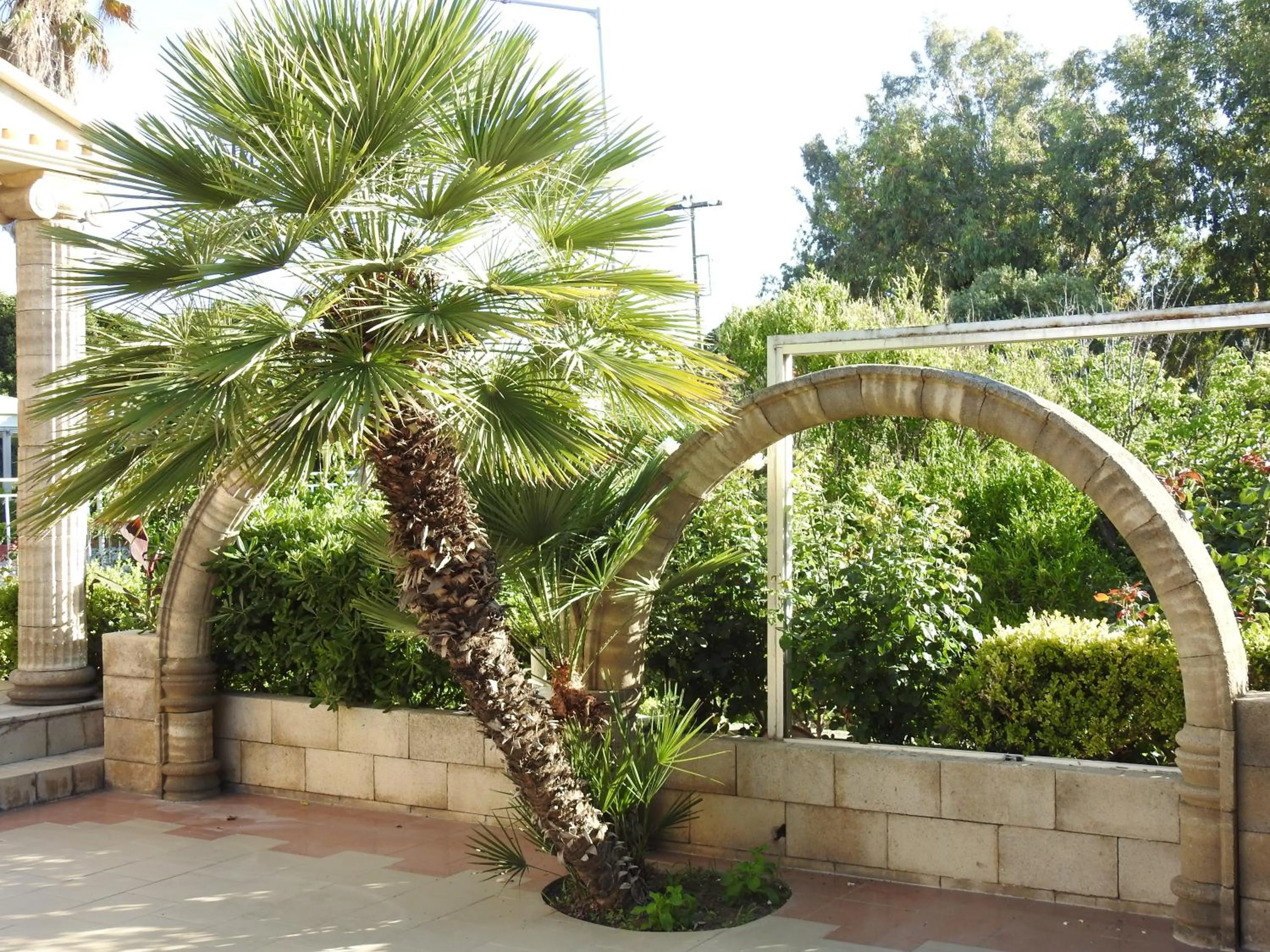 Facade/entrance in Nikos Ikies