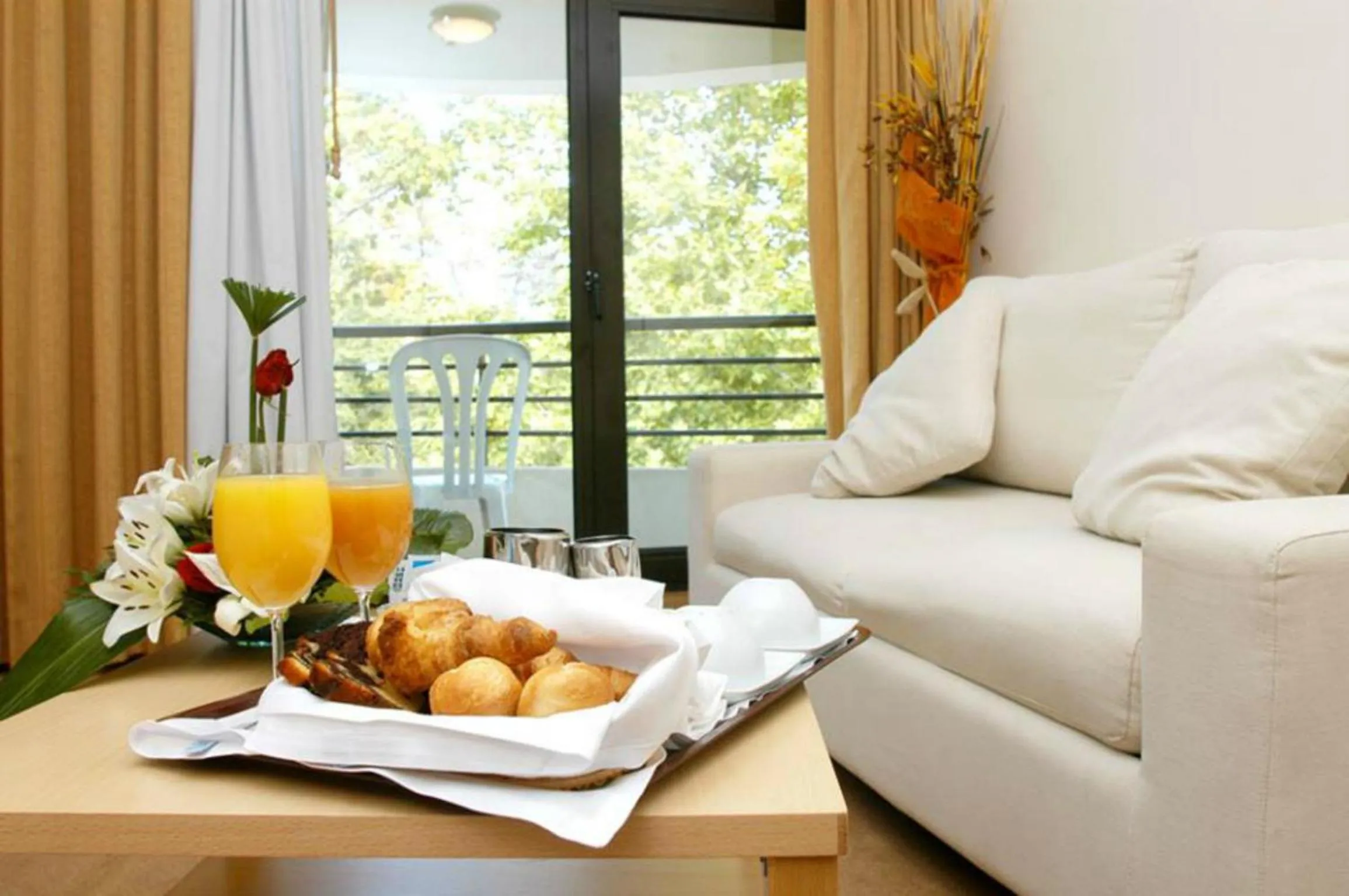 Living room in Hotel Bienestar Termas de Moncao