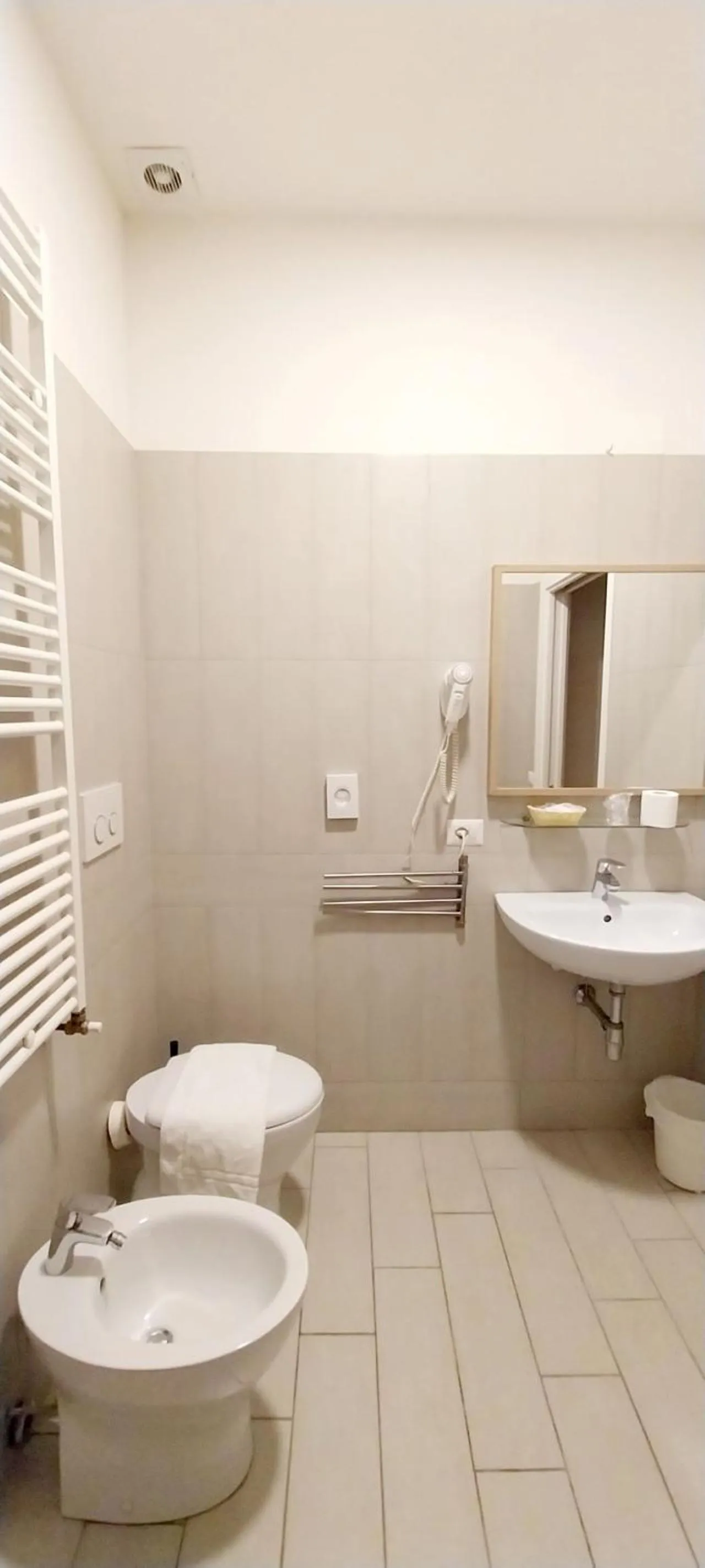 Bathroom in Hotel Brotas