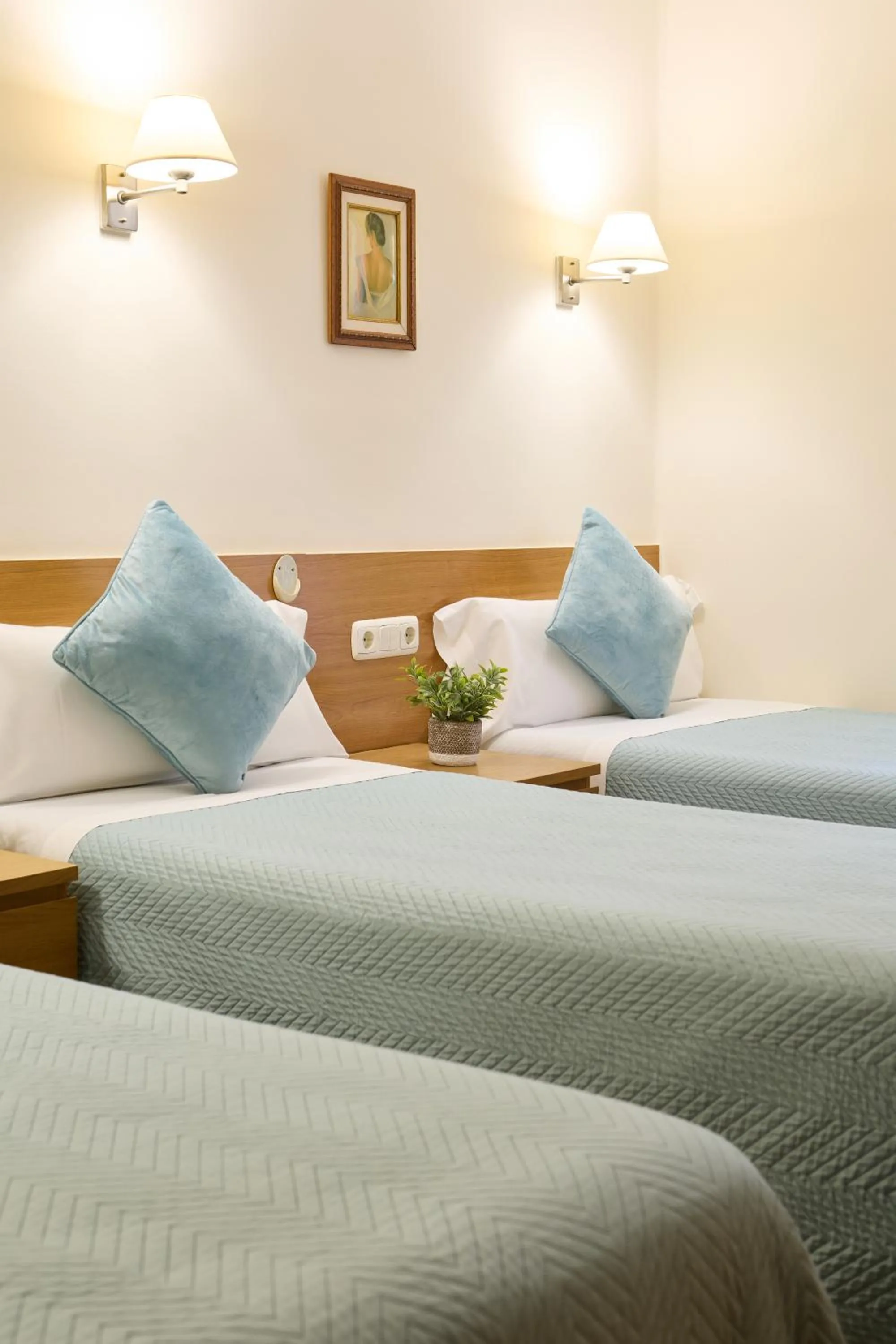 Bed in Pensión San Jerónimo