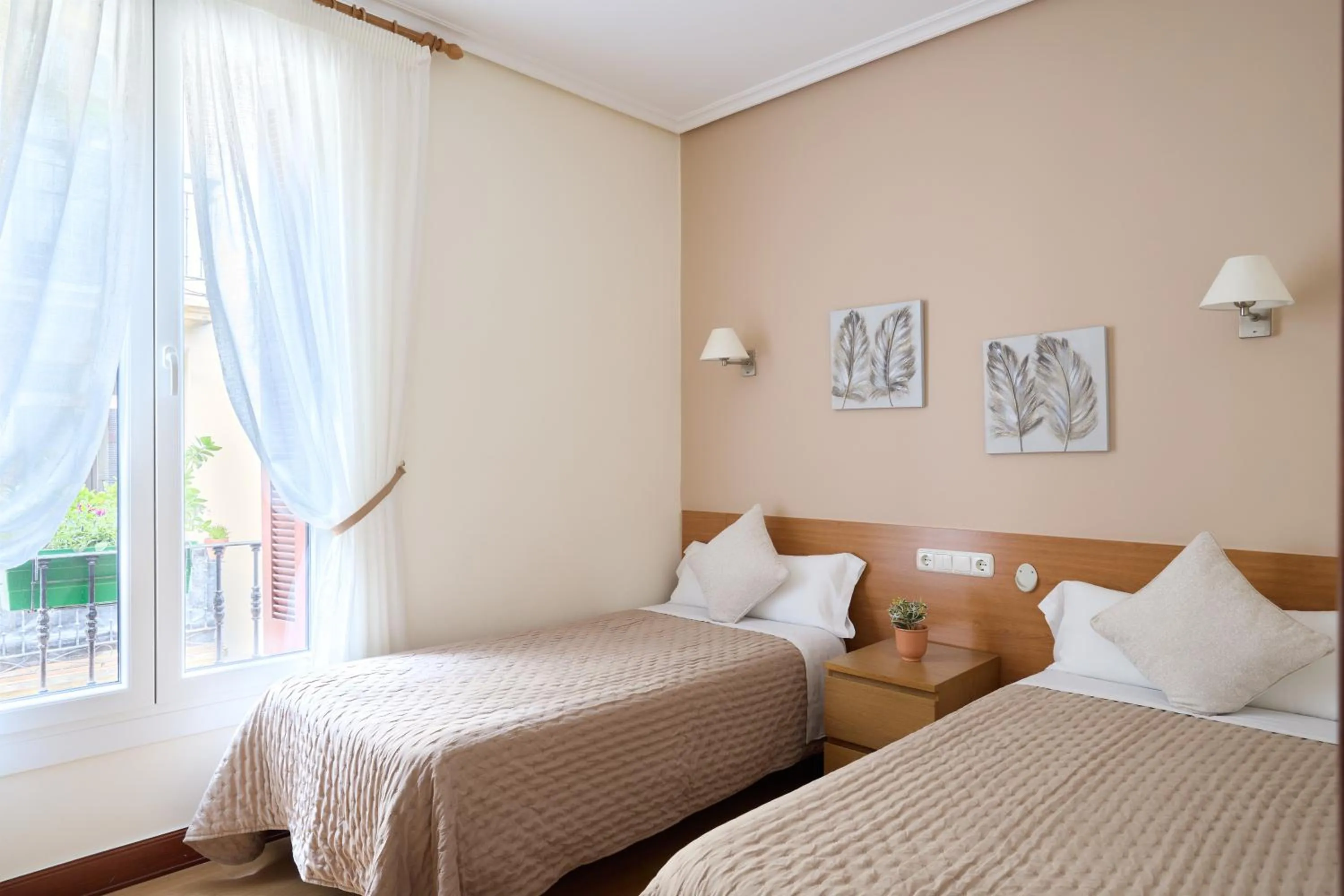 Bed in Pensión San Jerónimo