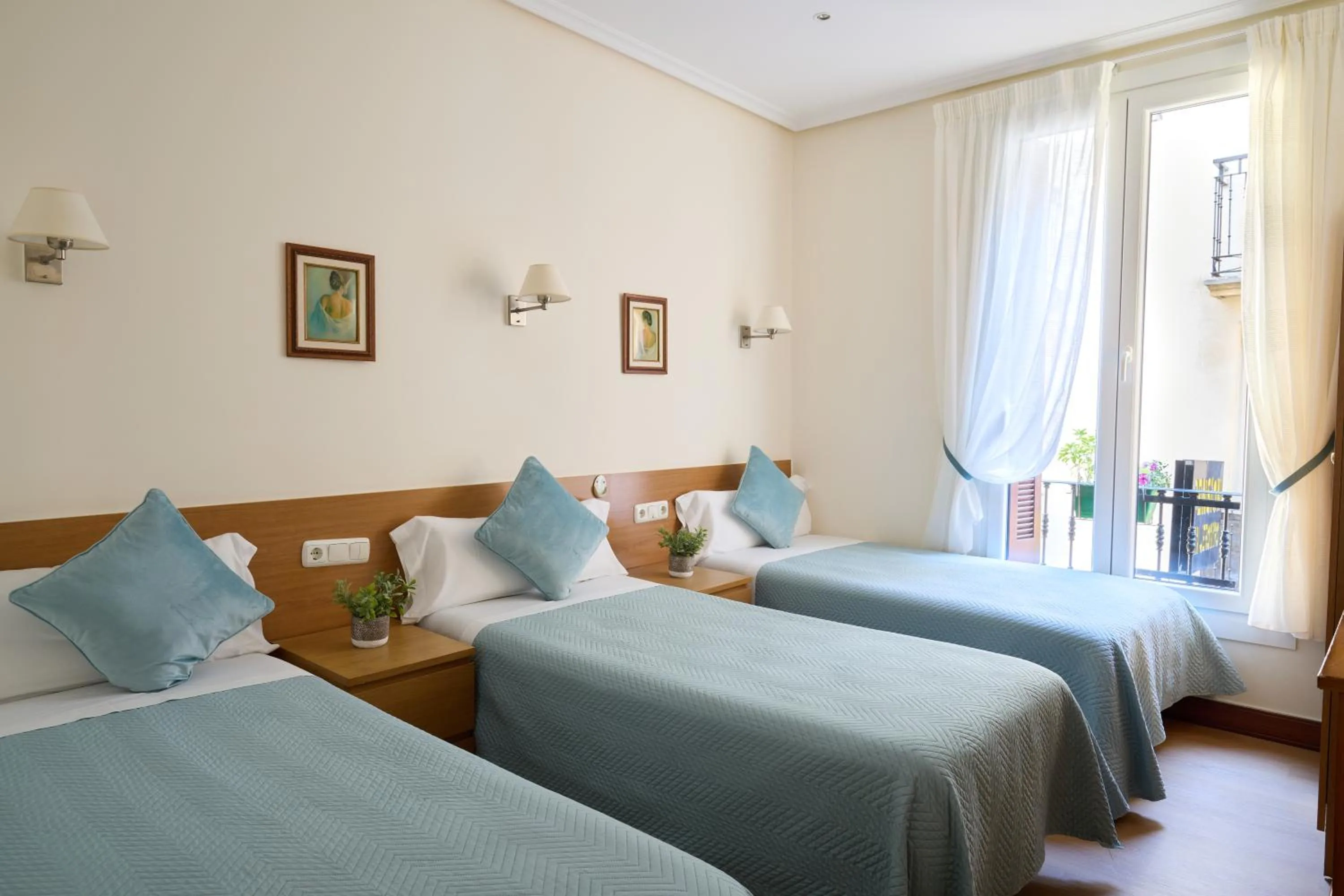 Bed in Pensión San Jerónimo