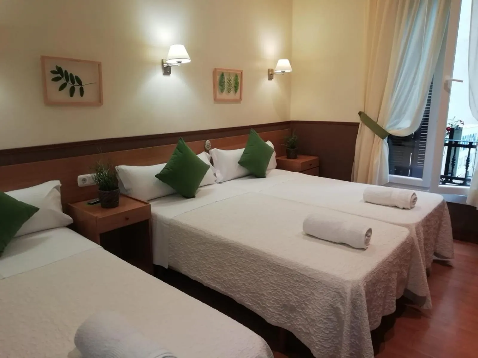 Bed in Pensión San Jerónimo
