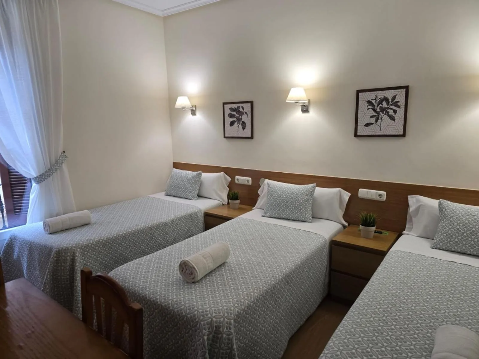 Bed in Pensión San Jerónimo
