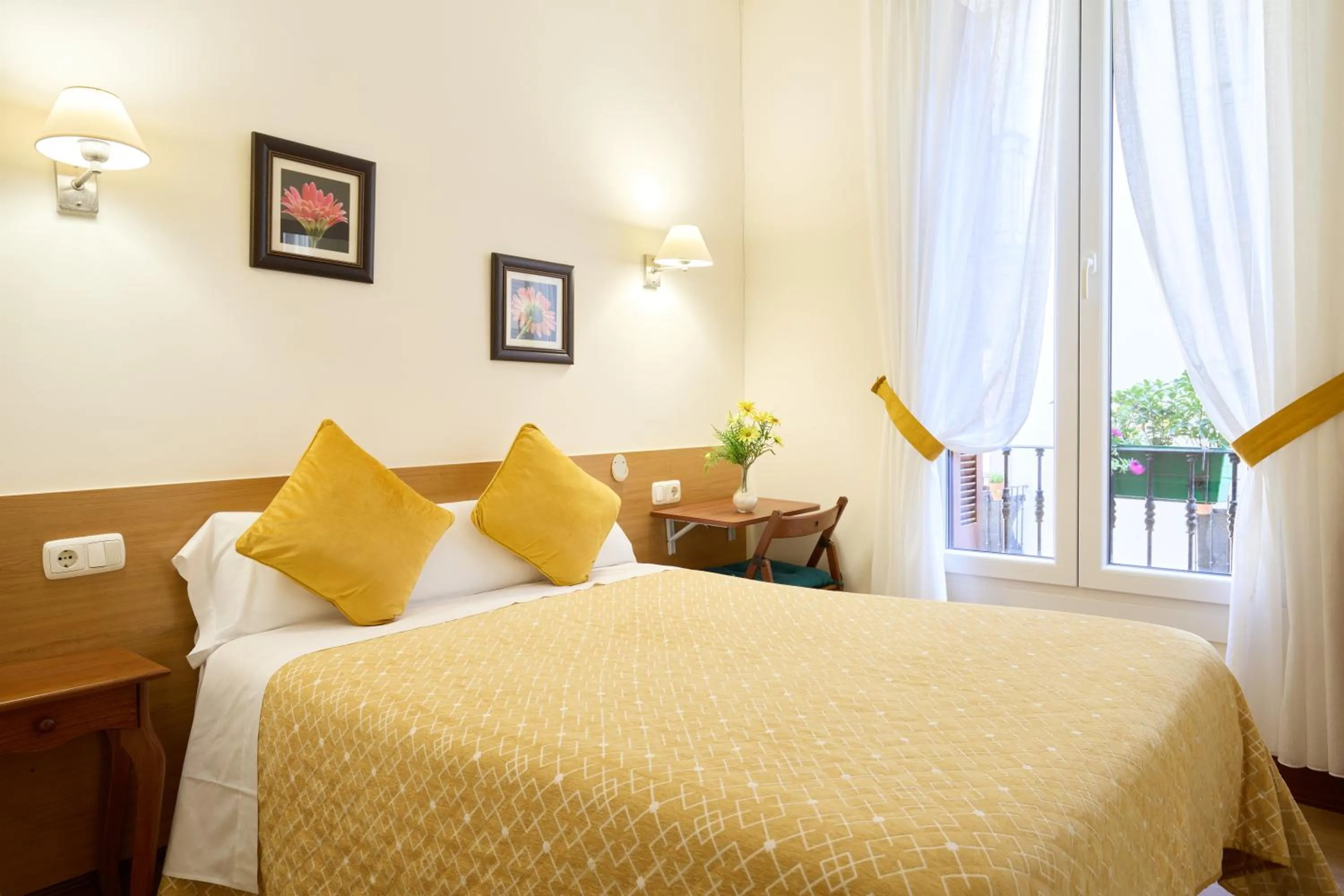 Bed in Pensión San Jerónimo