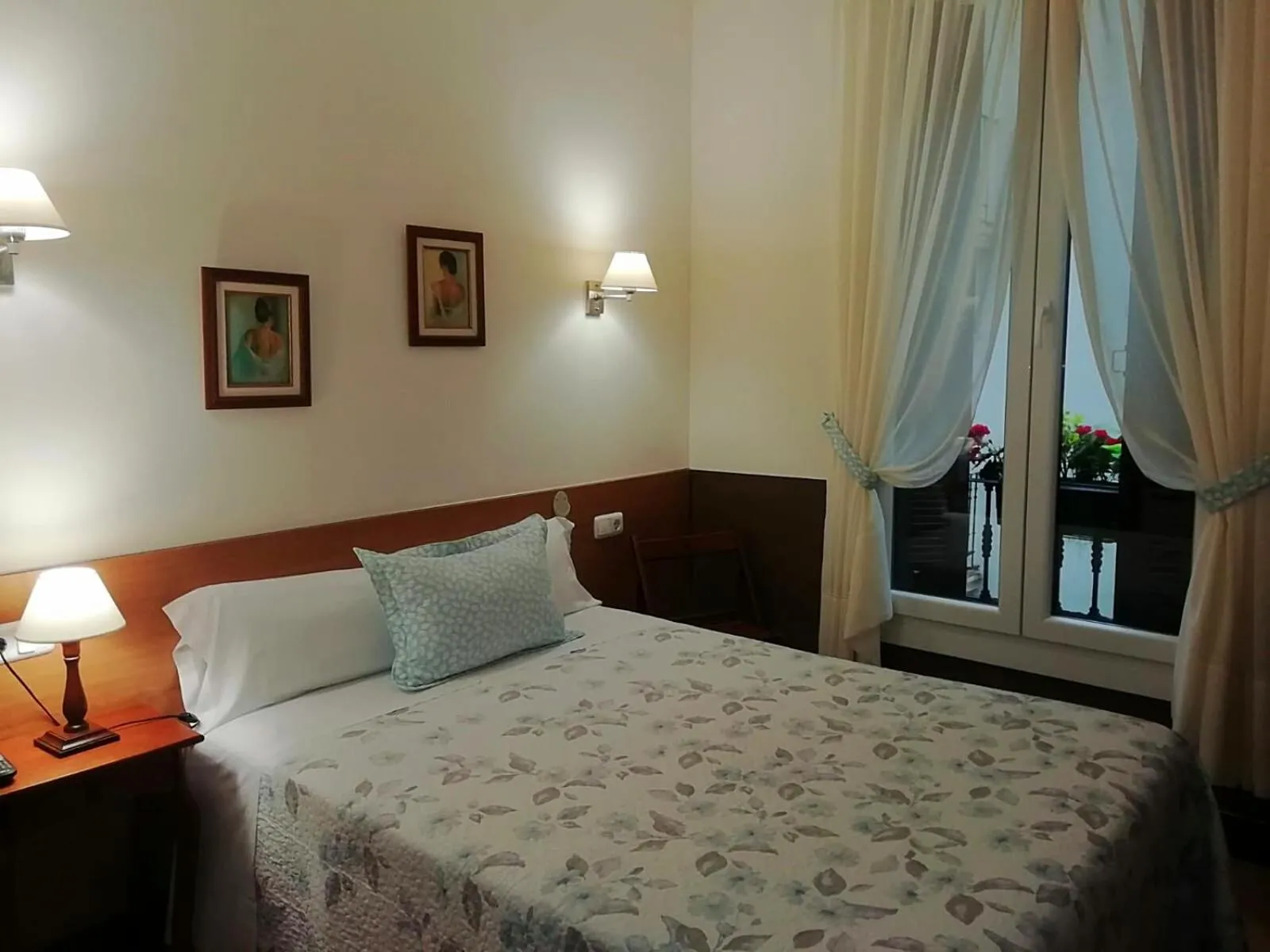 Bed in Pensión San Jerónimo