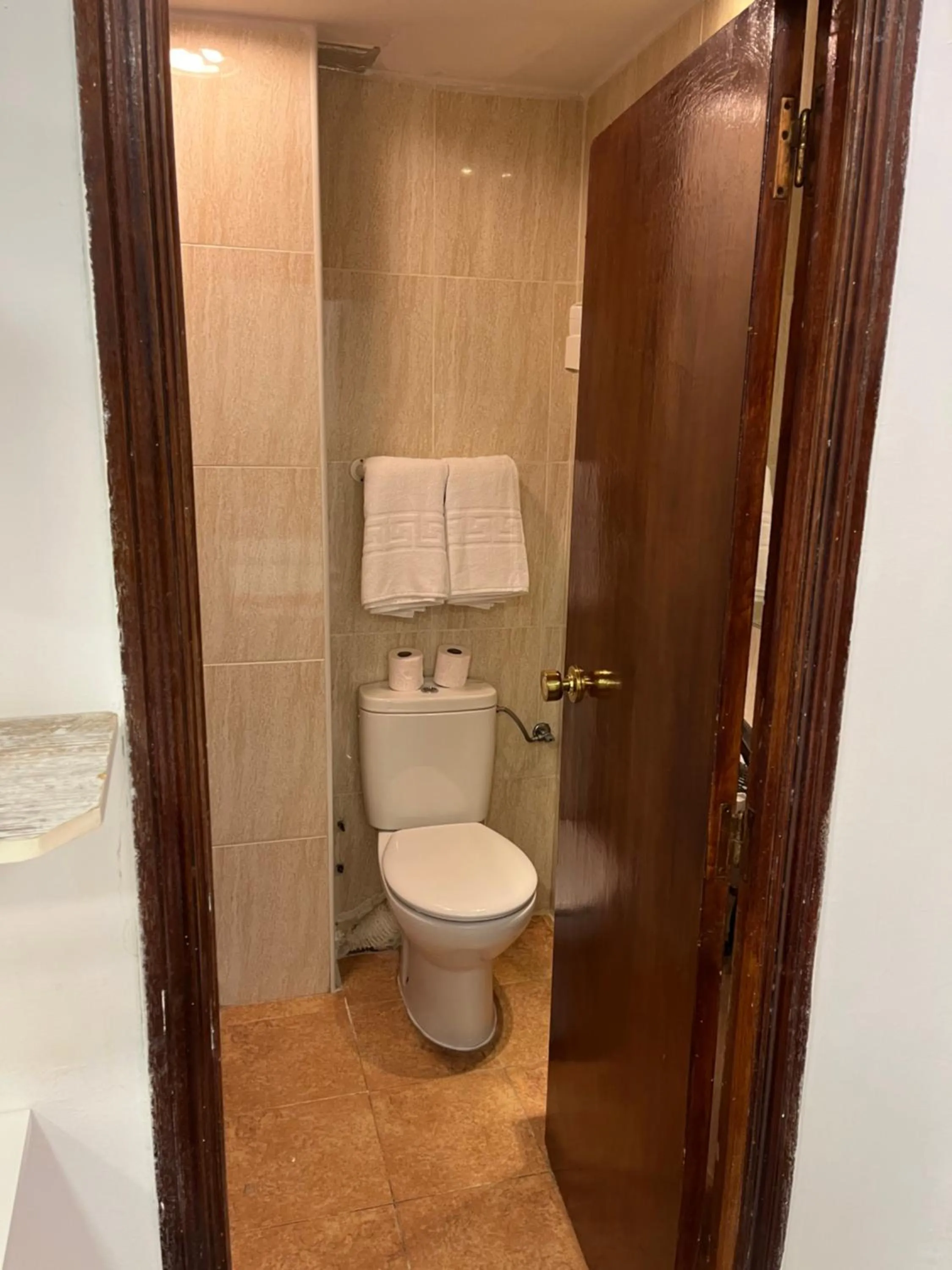 Toilet in Hostal Las Vegas