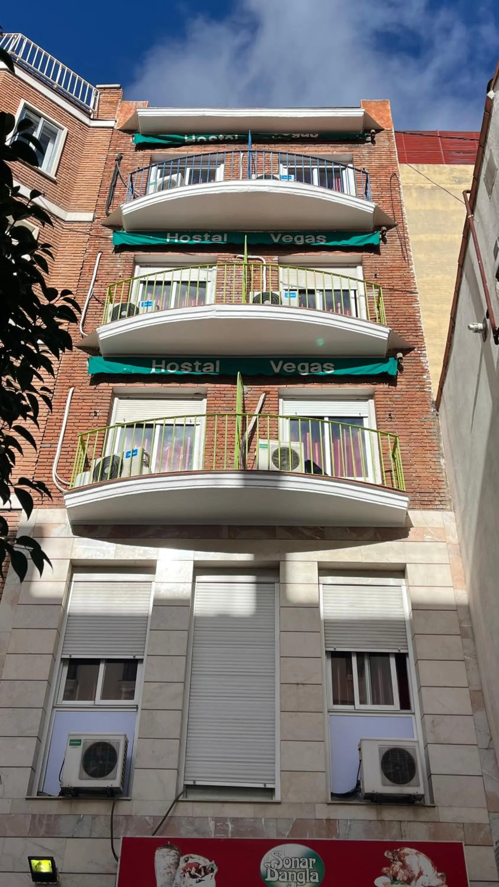 Property building in Hostal Las Vegas