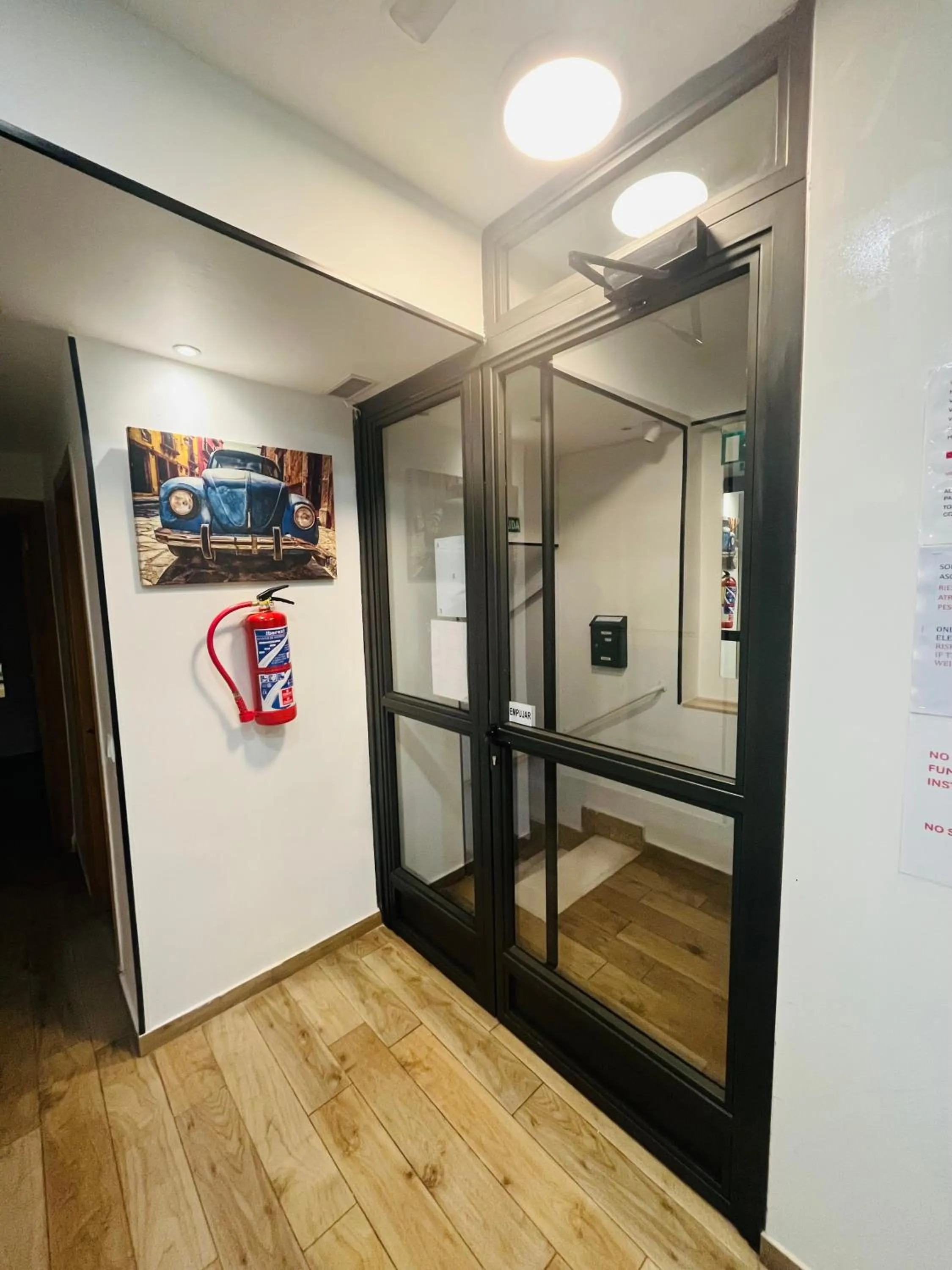 Property building in Hostal Las Vegas