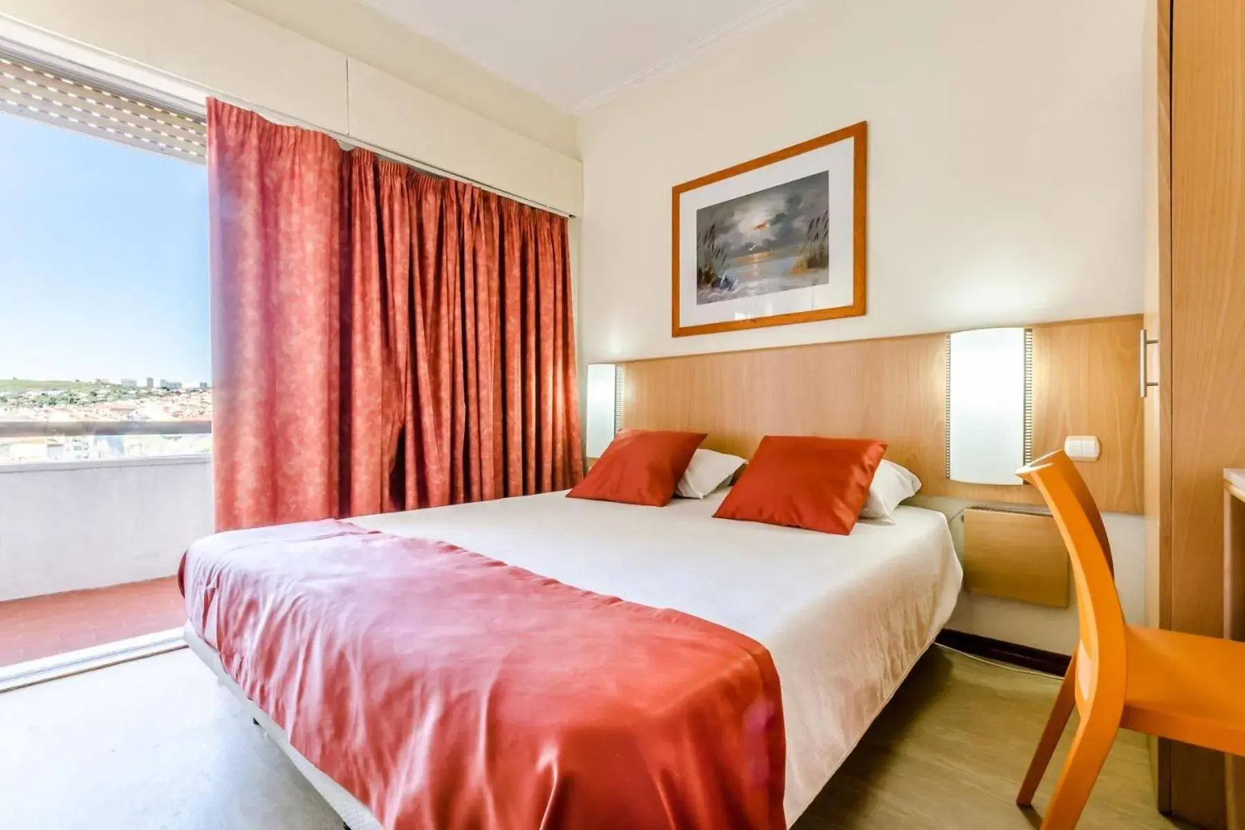 Bed in Residencial Jardim da Amadora Bed in Residencial Jardim da Amadora