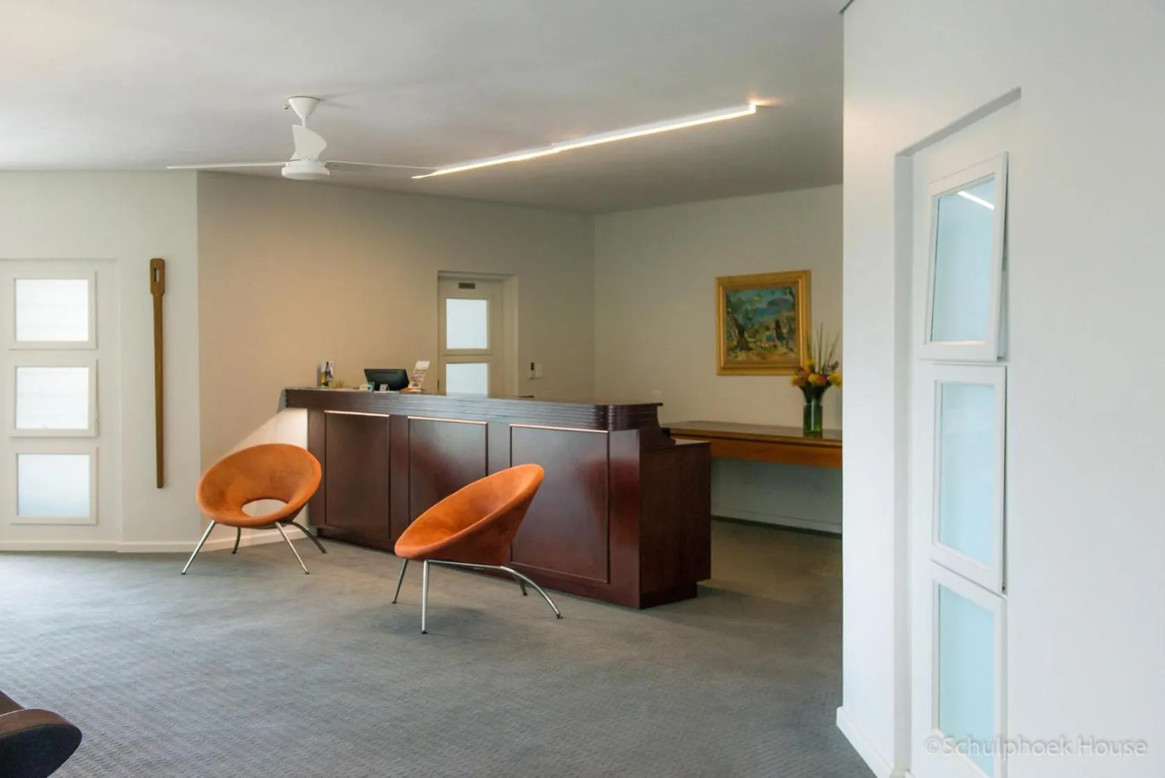 Lobby or reception in Schulphoek Seafront House
