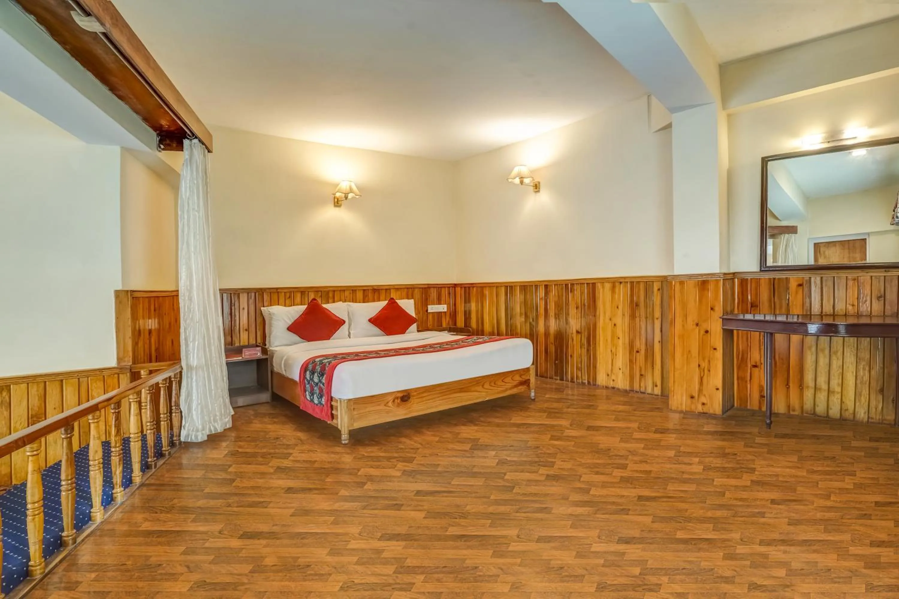 Bed in Summit Newa Regency