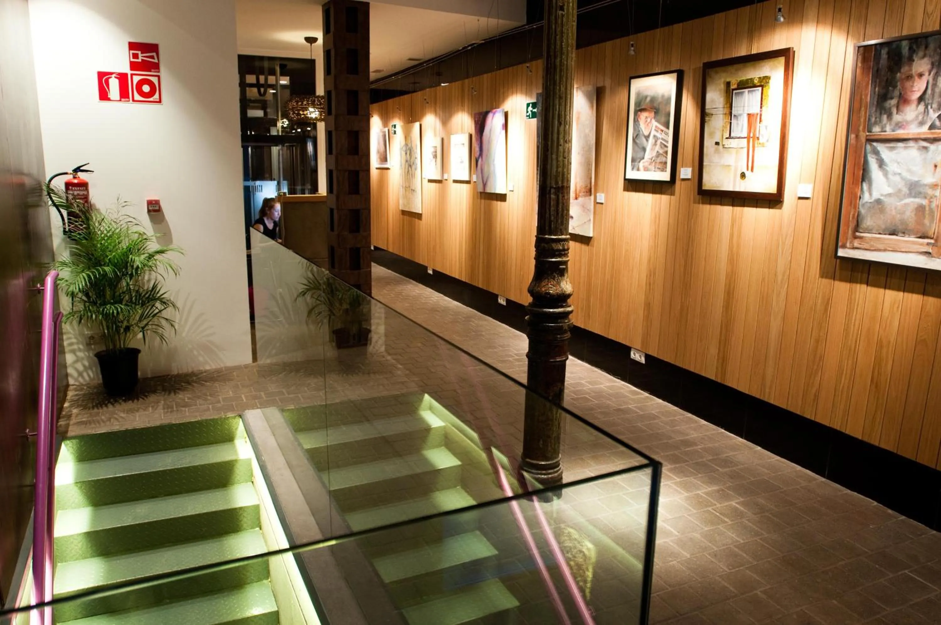 Decorative detail in Artrip Hotel