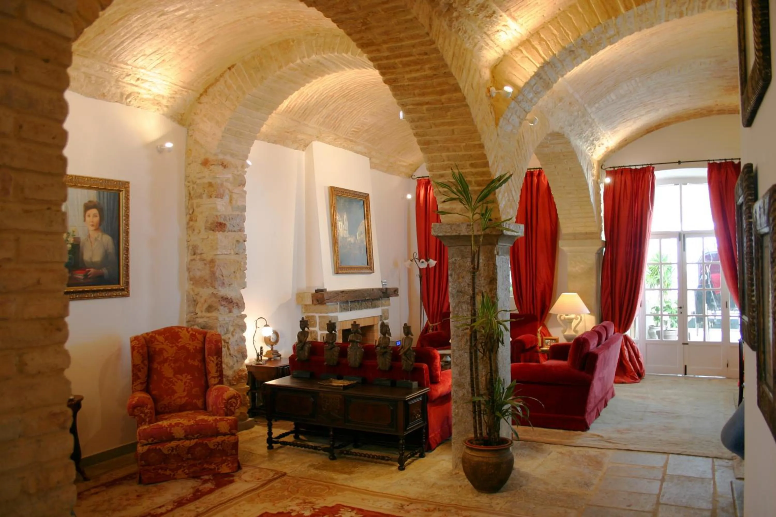 Living room in Casa de Estoi