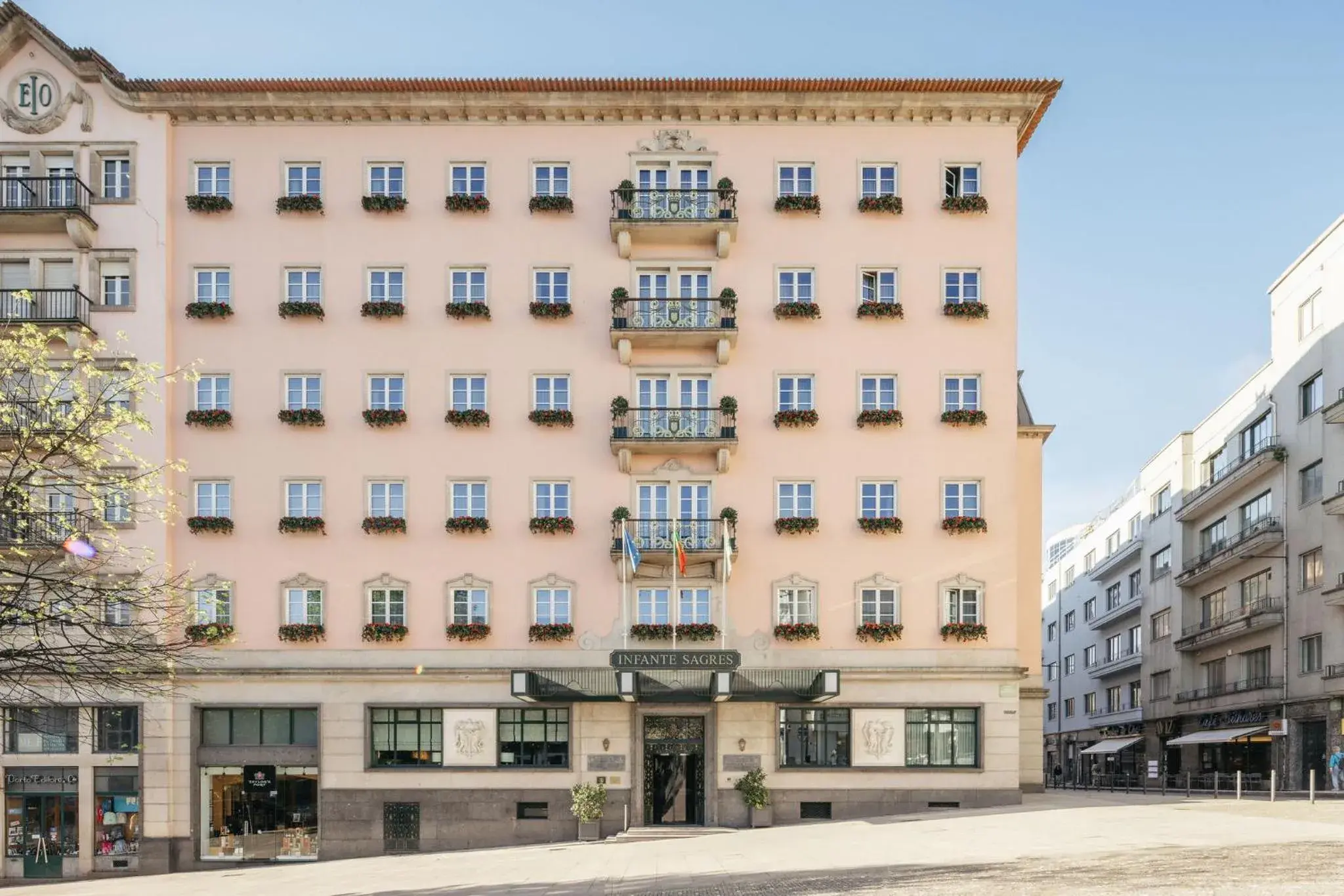 Property building in Hospes Infante Sagres Porto - Small Luxury Hotels Of The World Property building in Hospes Infante Sagres Porto - Small Luxury Hotels Of The World