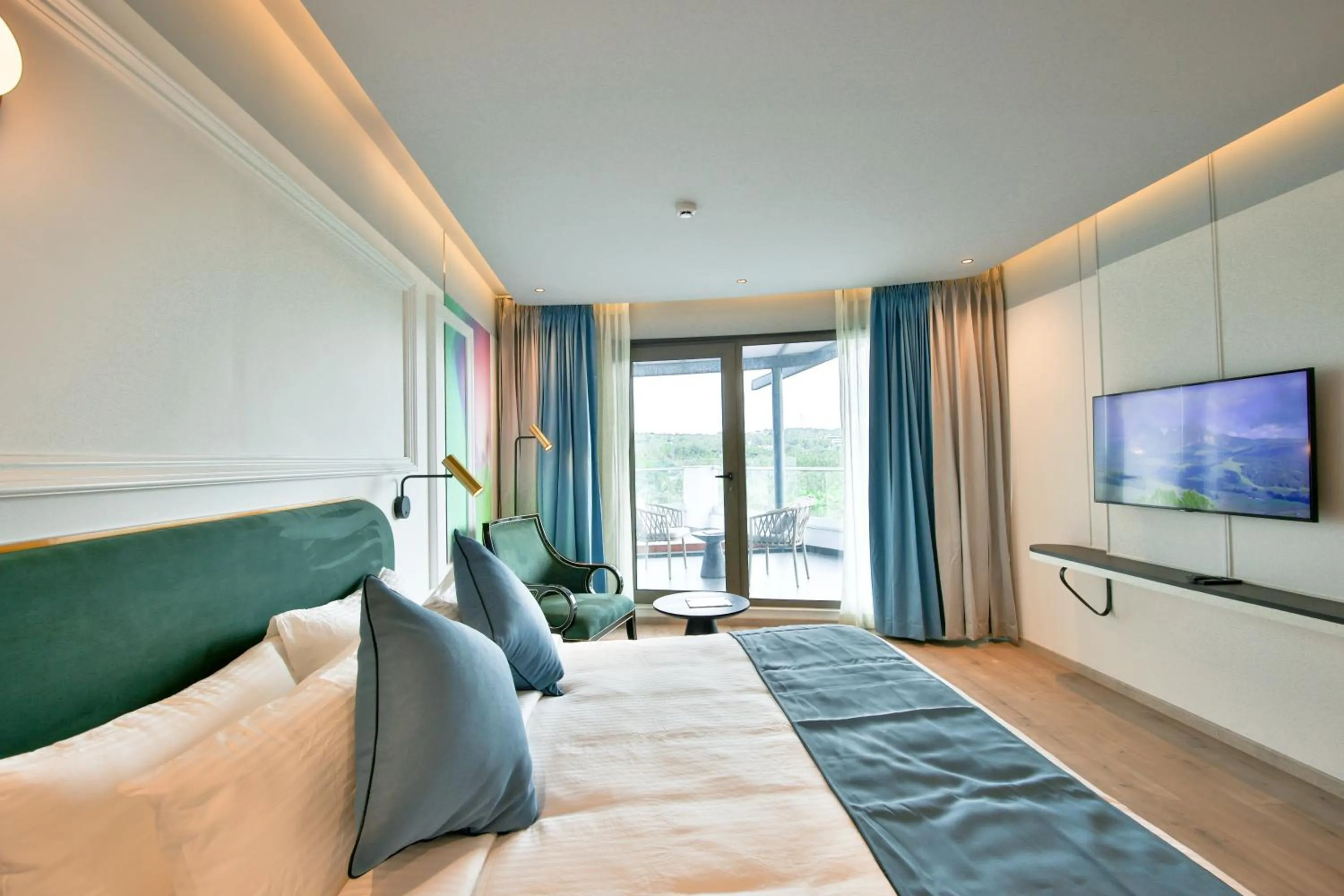 Bedroom in Pushpak Grande