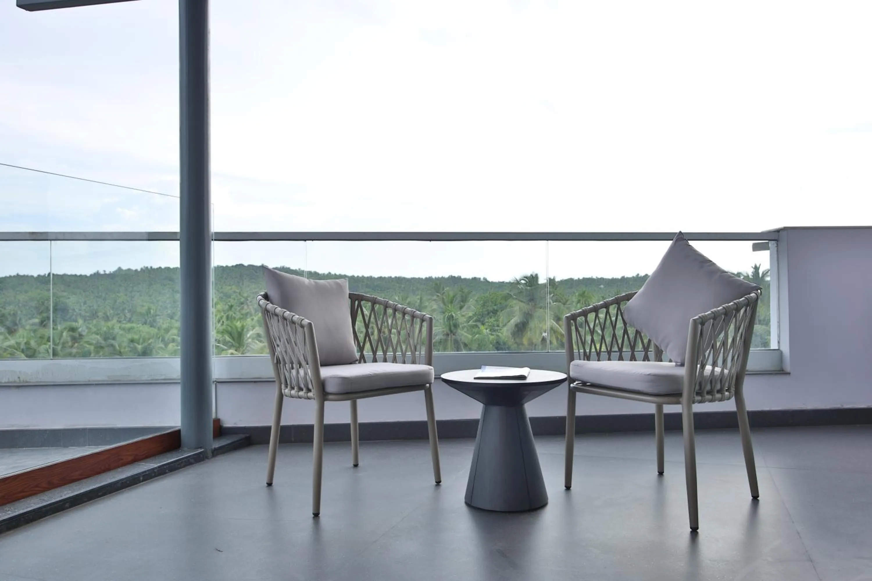 Balcony/Terrace in Pushpak Grande