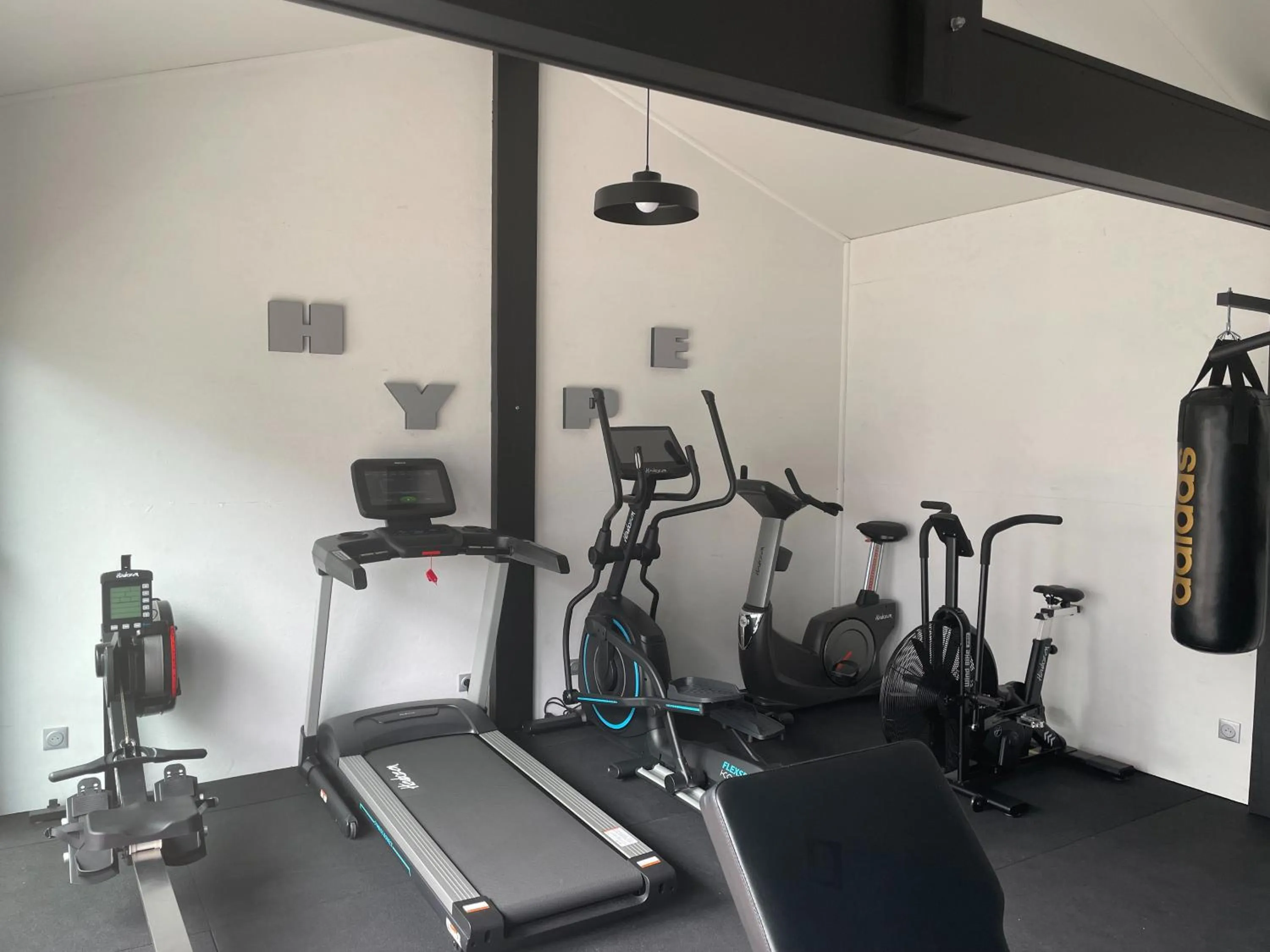 Fitness centre/facilities in Hype Hôtel