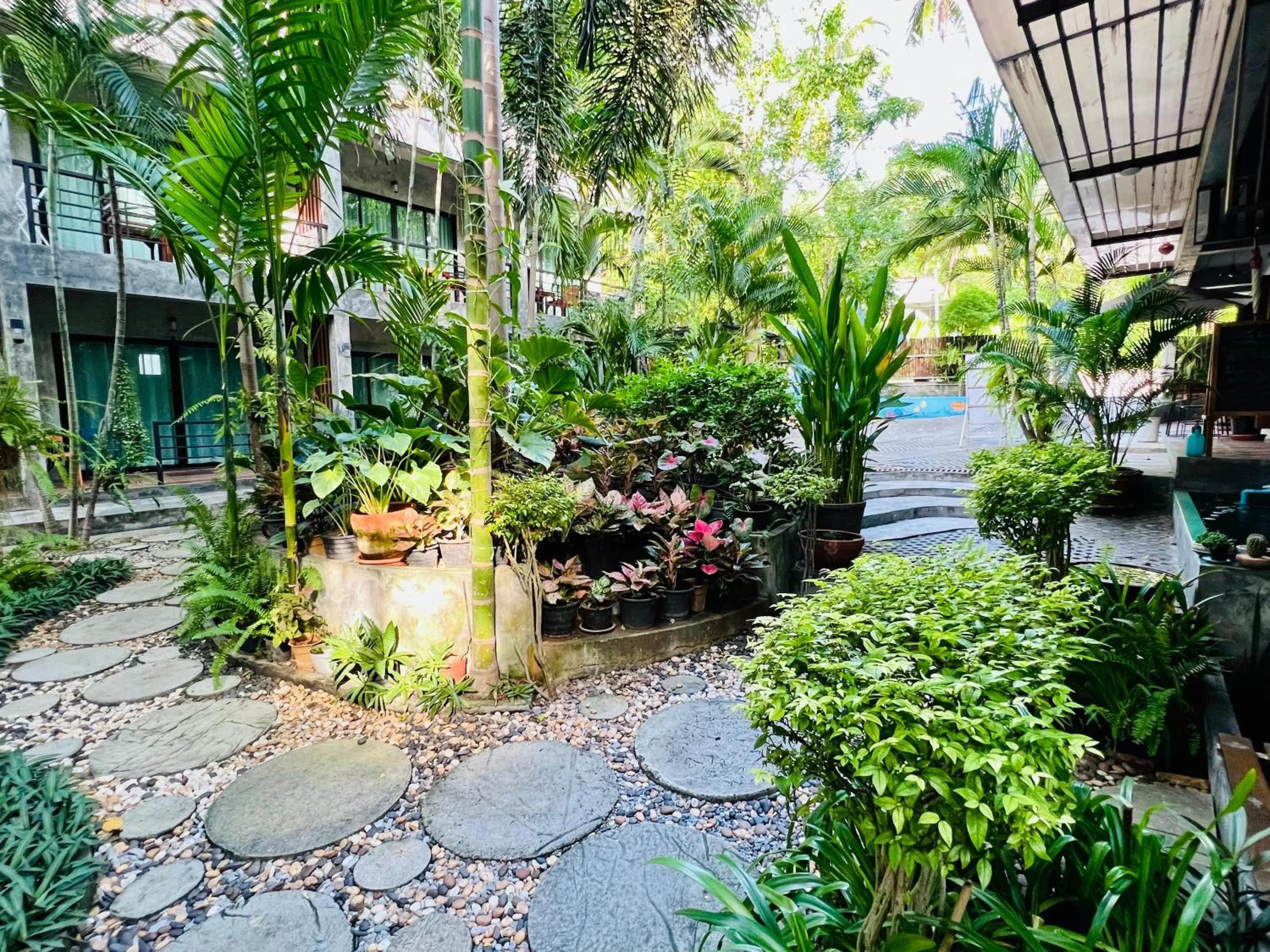 Natural landscape in Blue Wave House