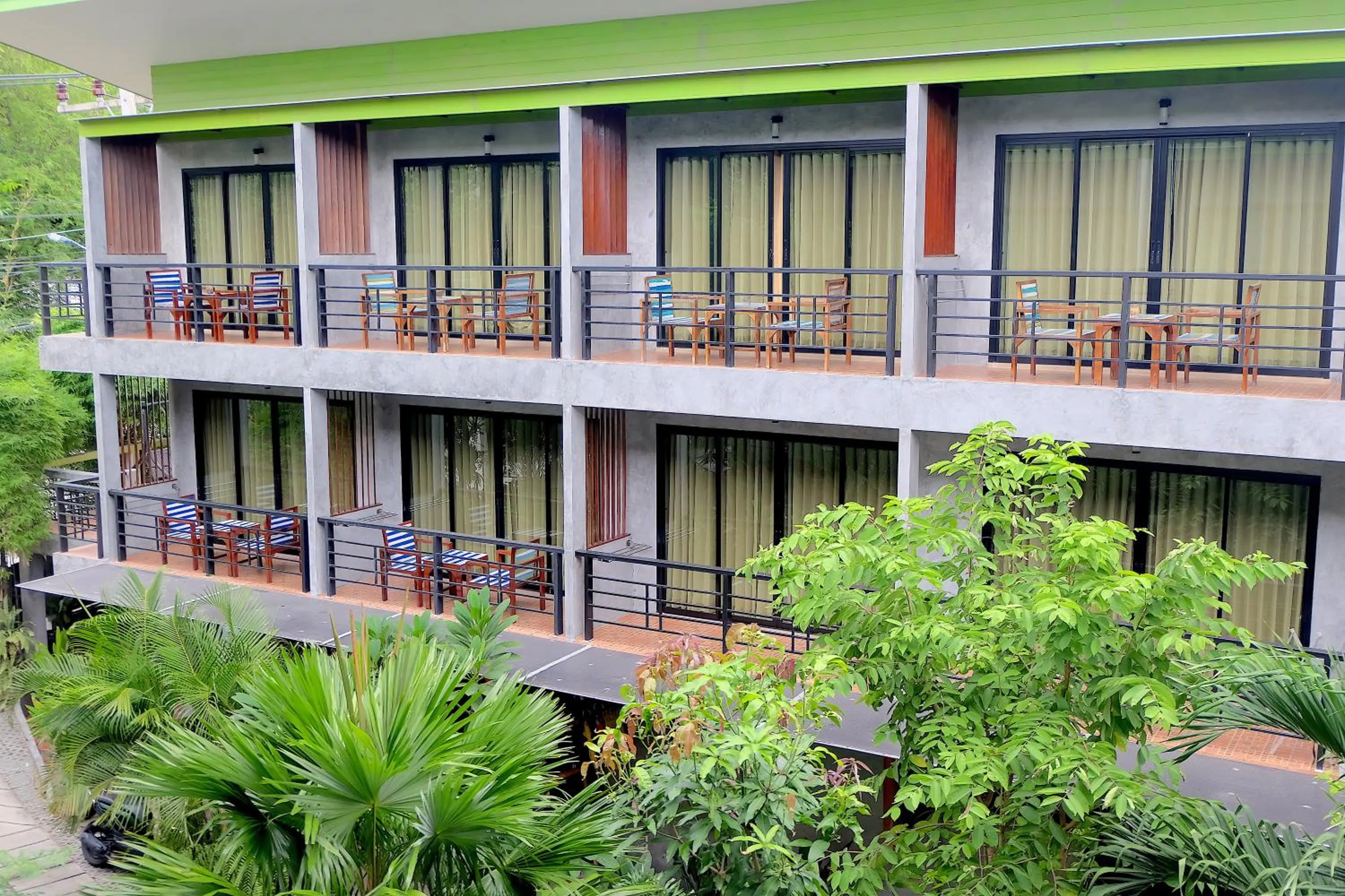 Property building in Blue Wave House