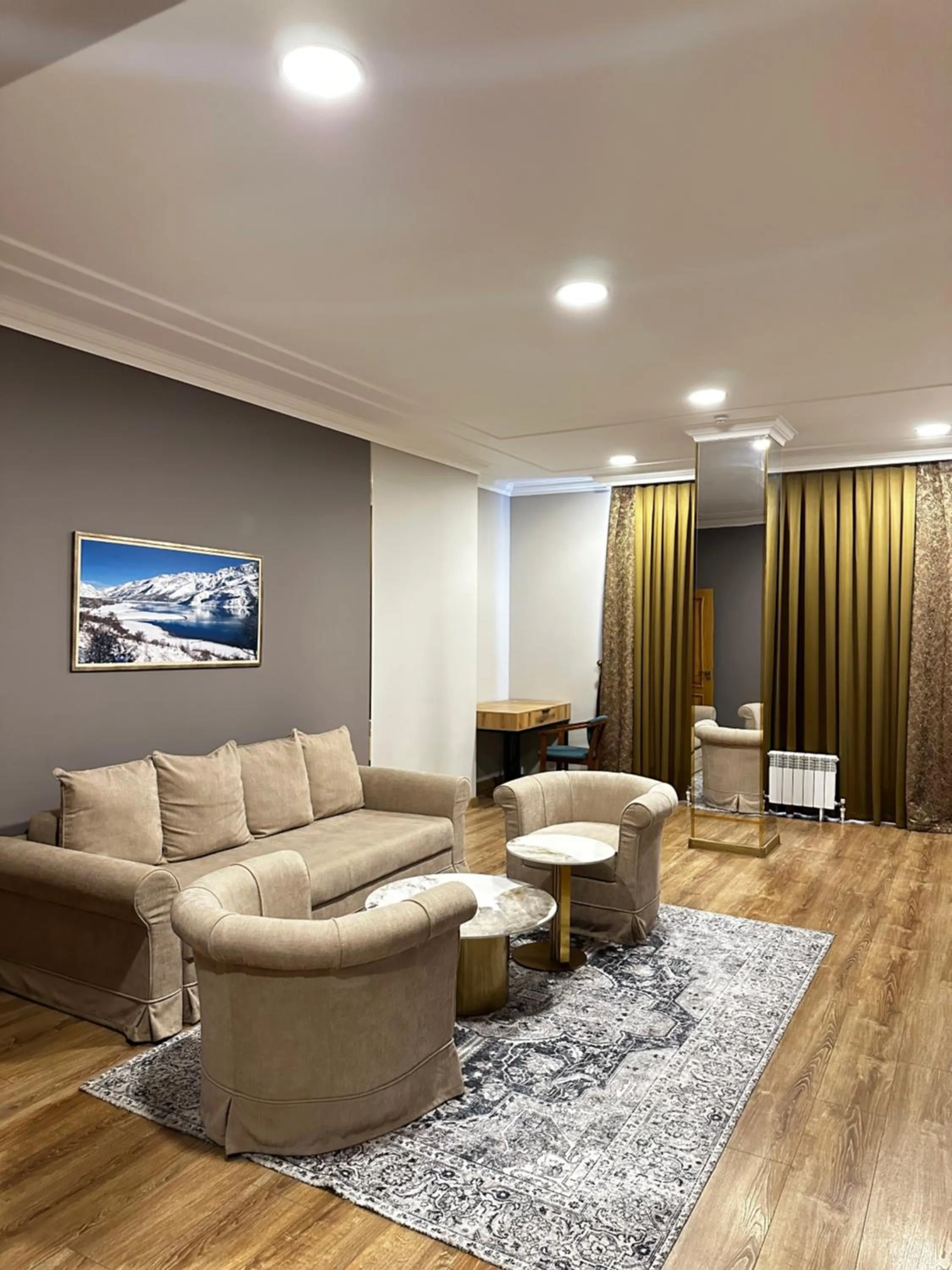 Living room in Silk Road Kokand Hotel
