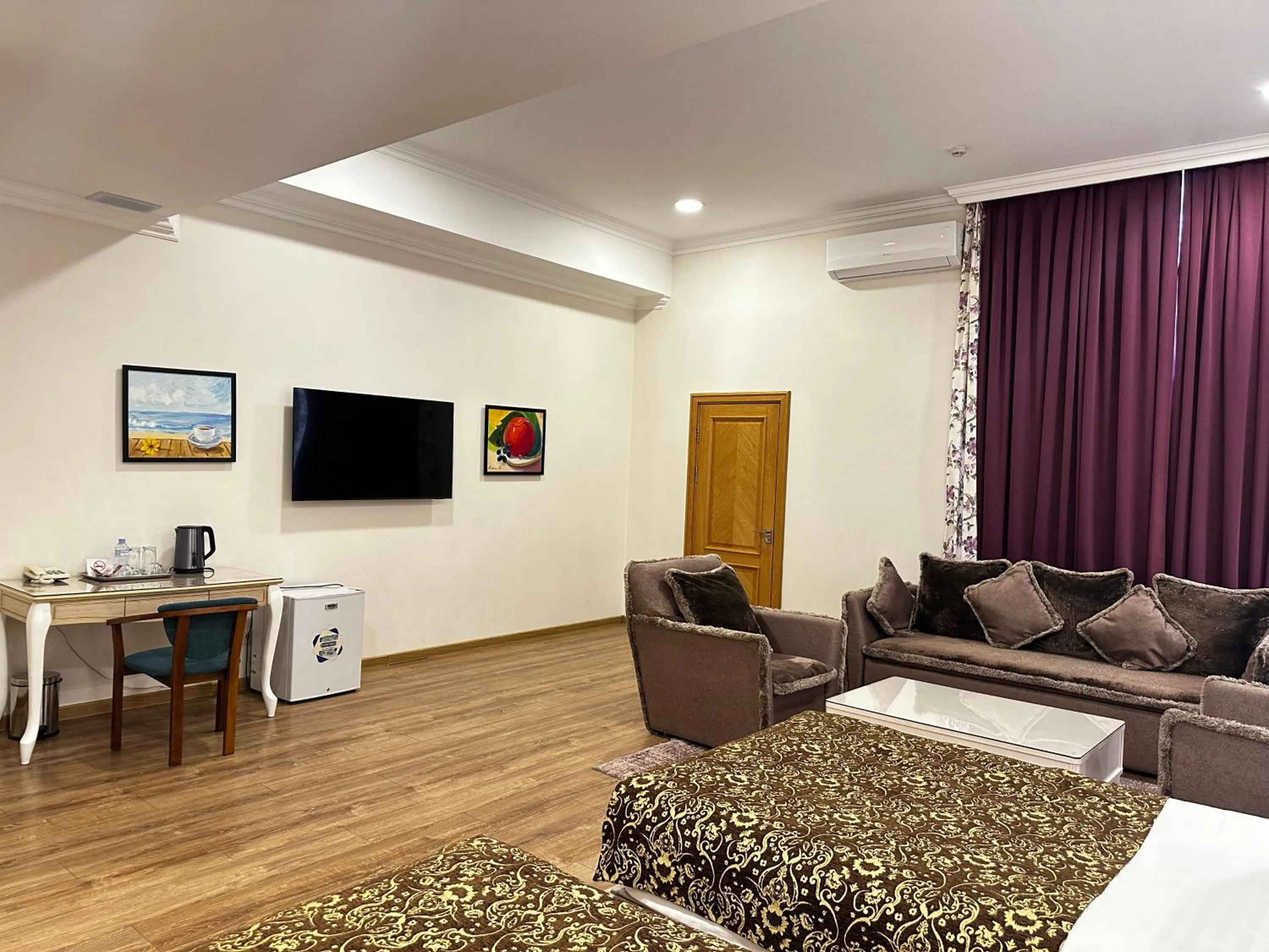 Bedroom in Silk Road Kokand Hotel