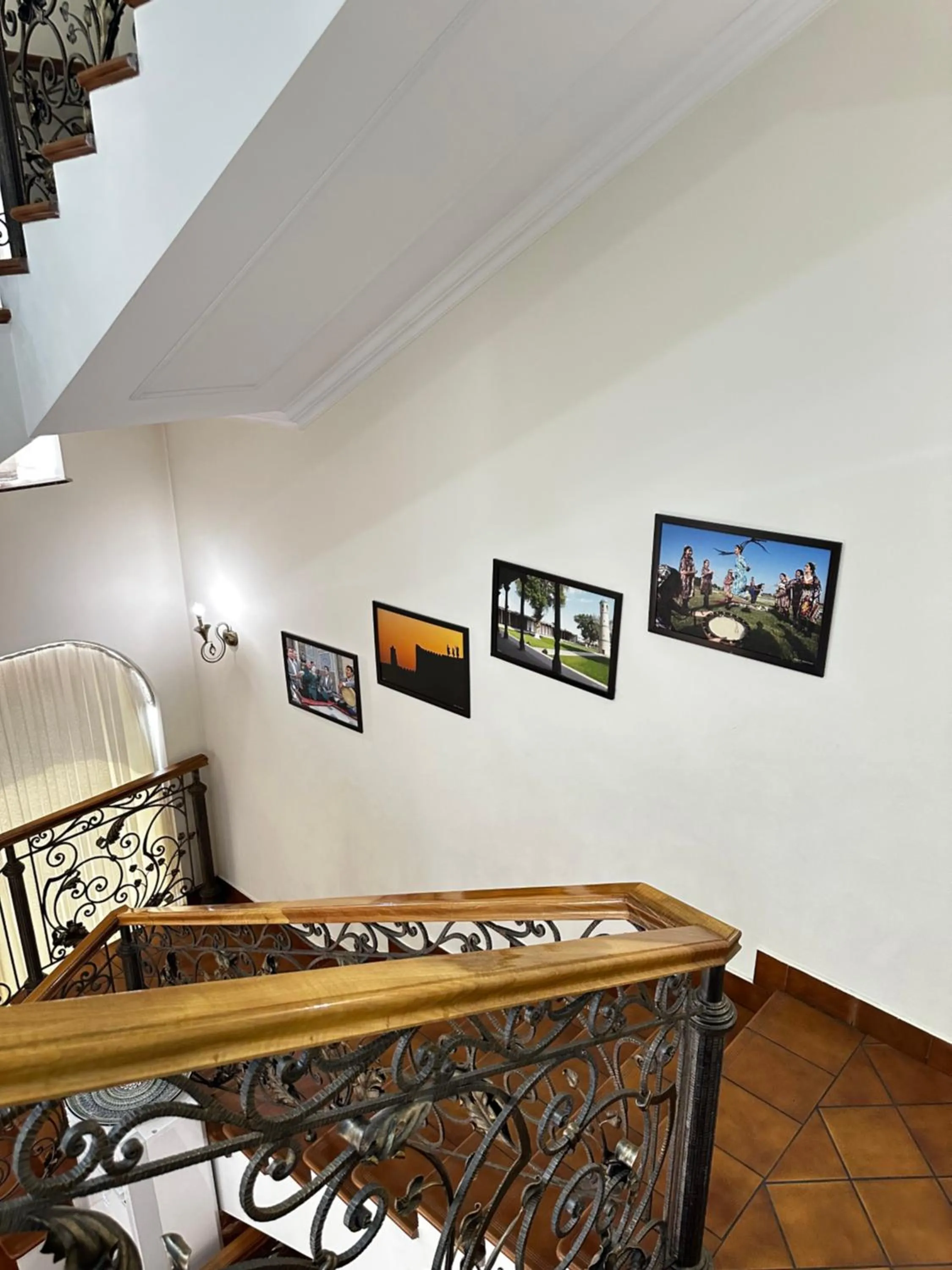 Lobby or reception in Silk Road Kokand Hotel