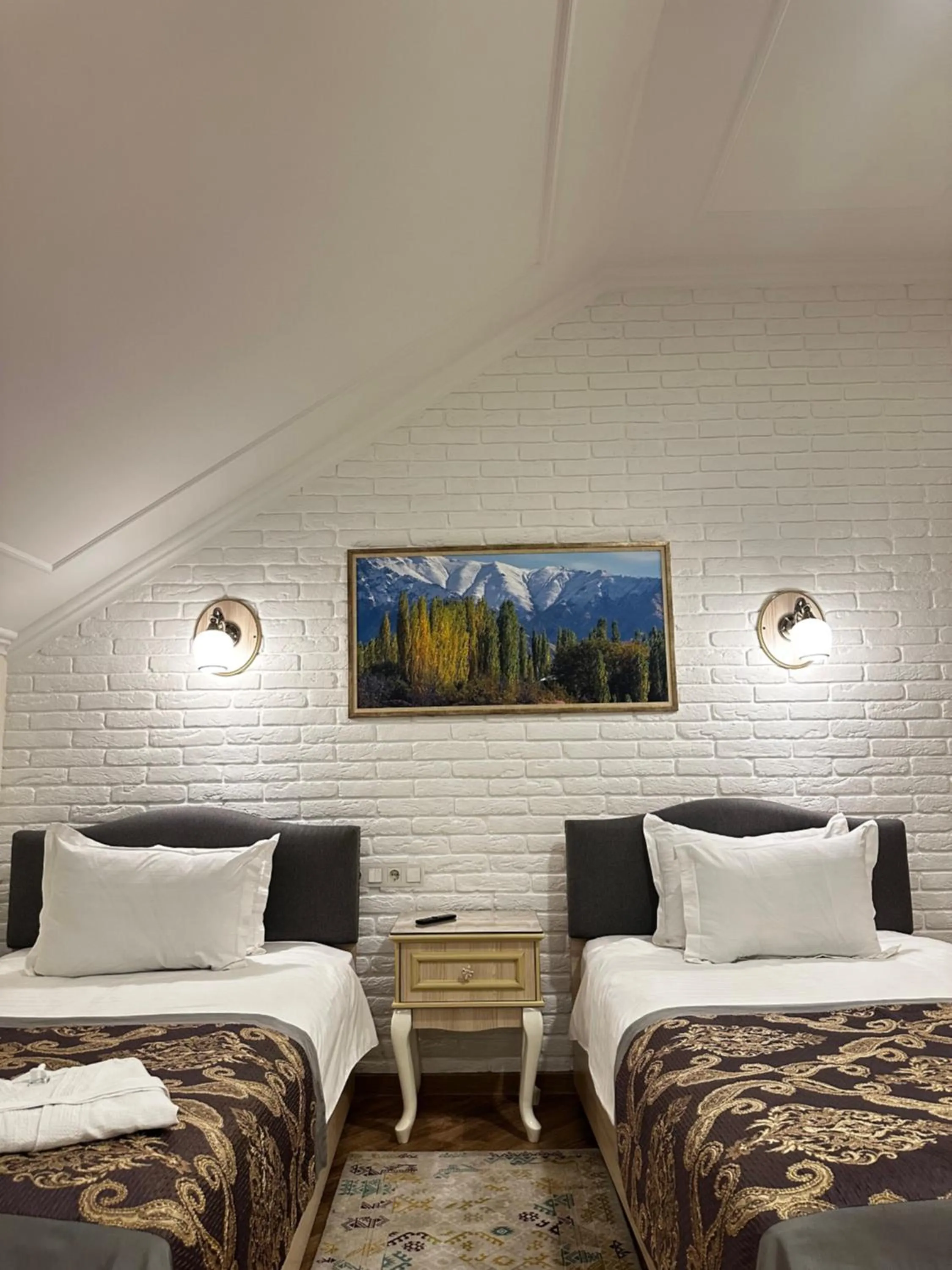 Bedroom, Bed in Silk Road Kokand Hotel