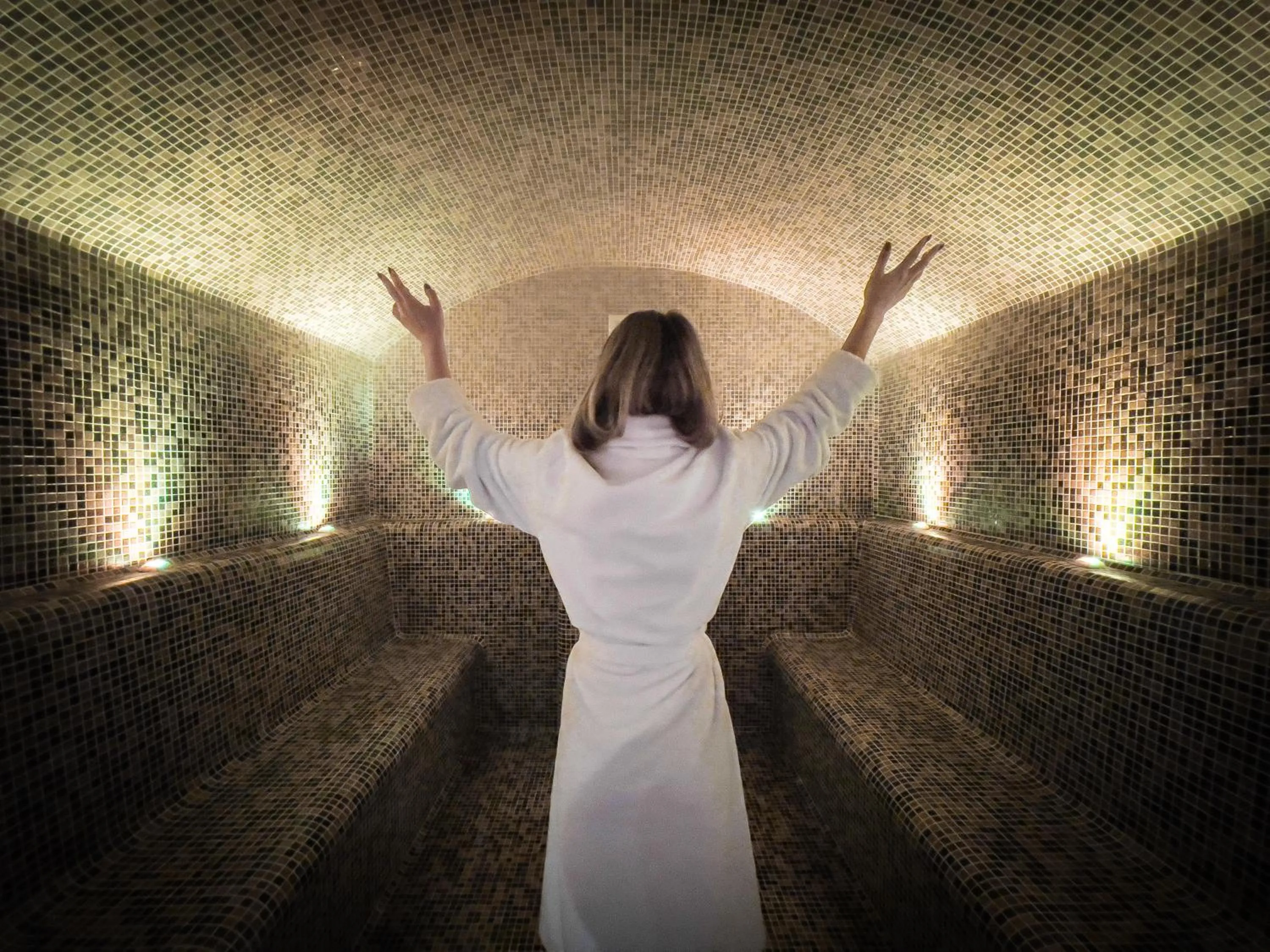 Spa and wellness centre/facilities in Hotel Fenyõ Conference & Spa