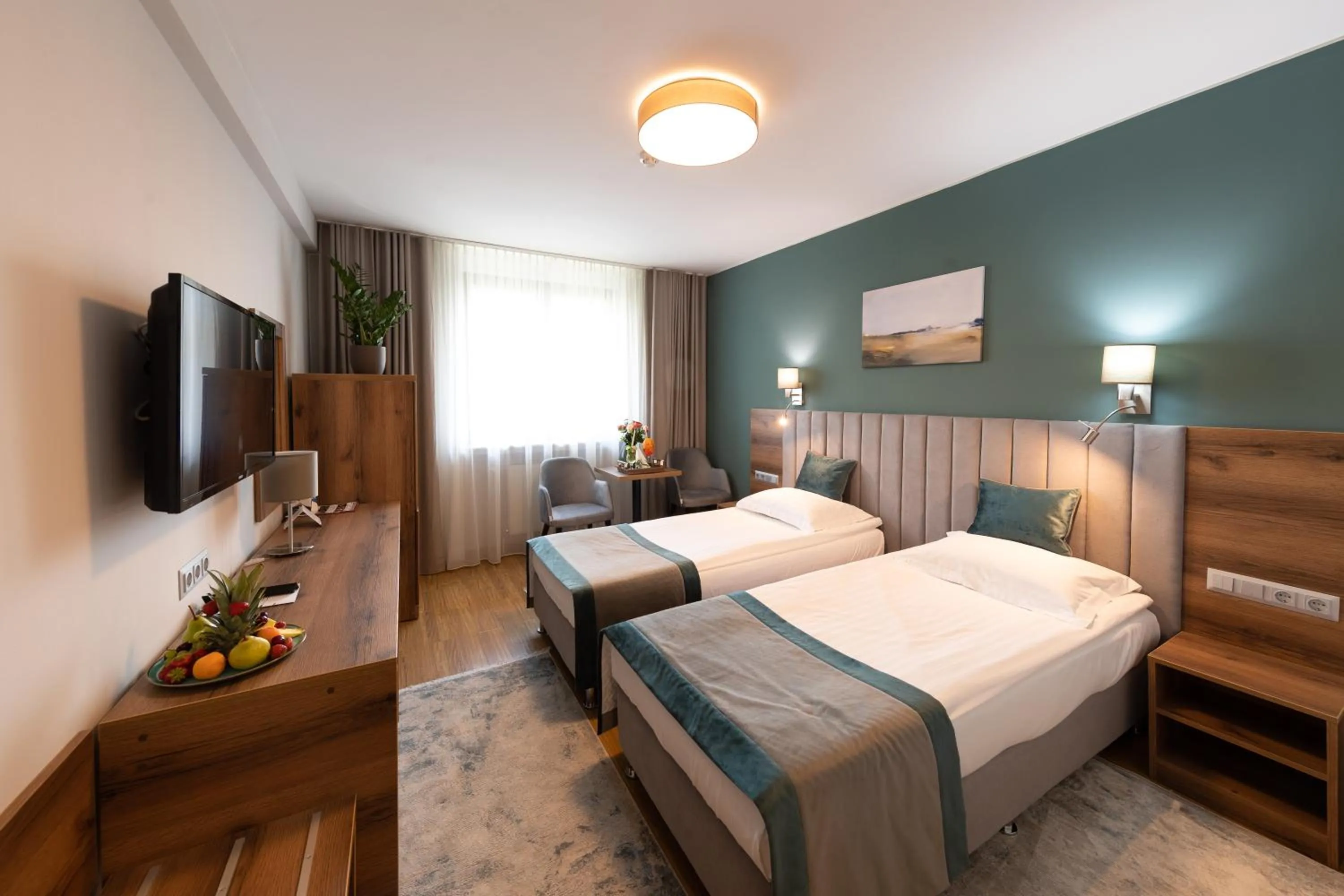Bed in Hotel Fenyõ Conference & Spa