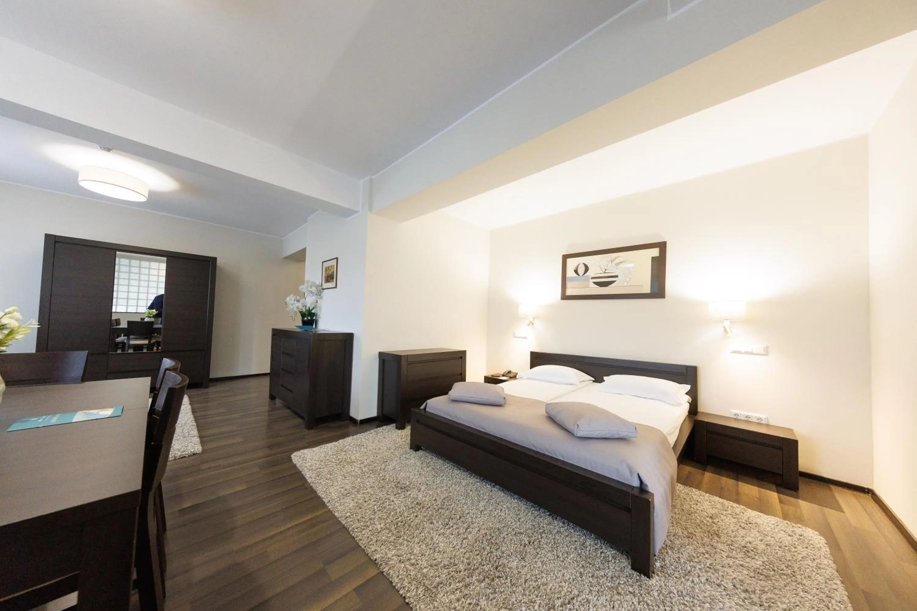 Bed in Hotel Fenyõ Conference & Spa
