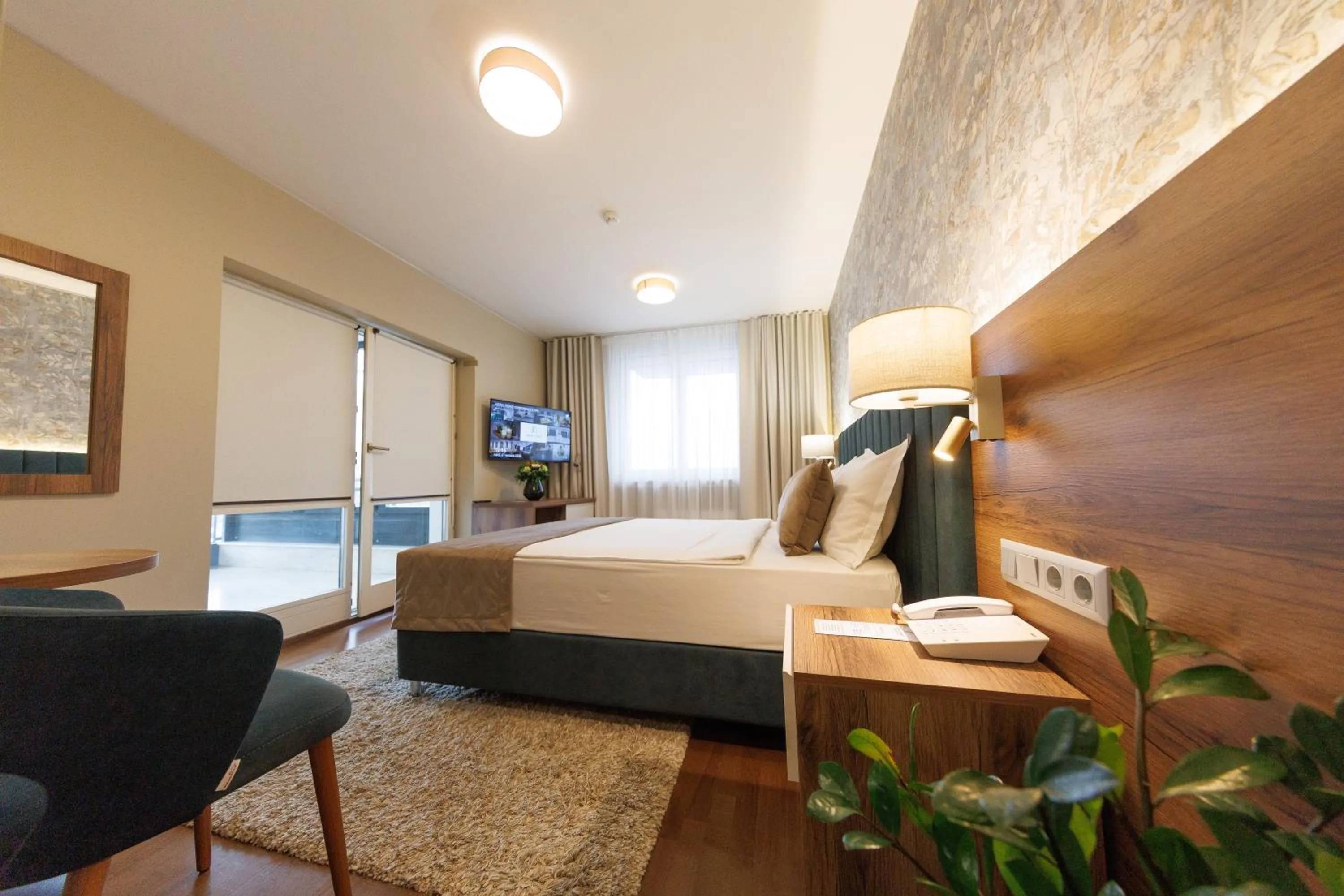 Bed in Hotel Fenyõ Conference & Spa