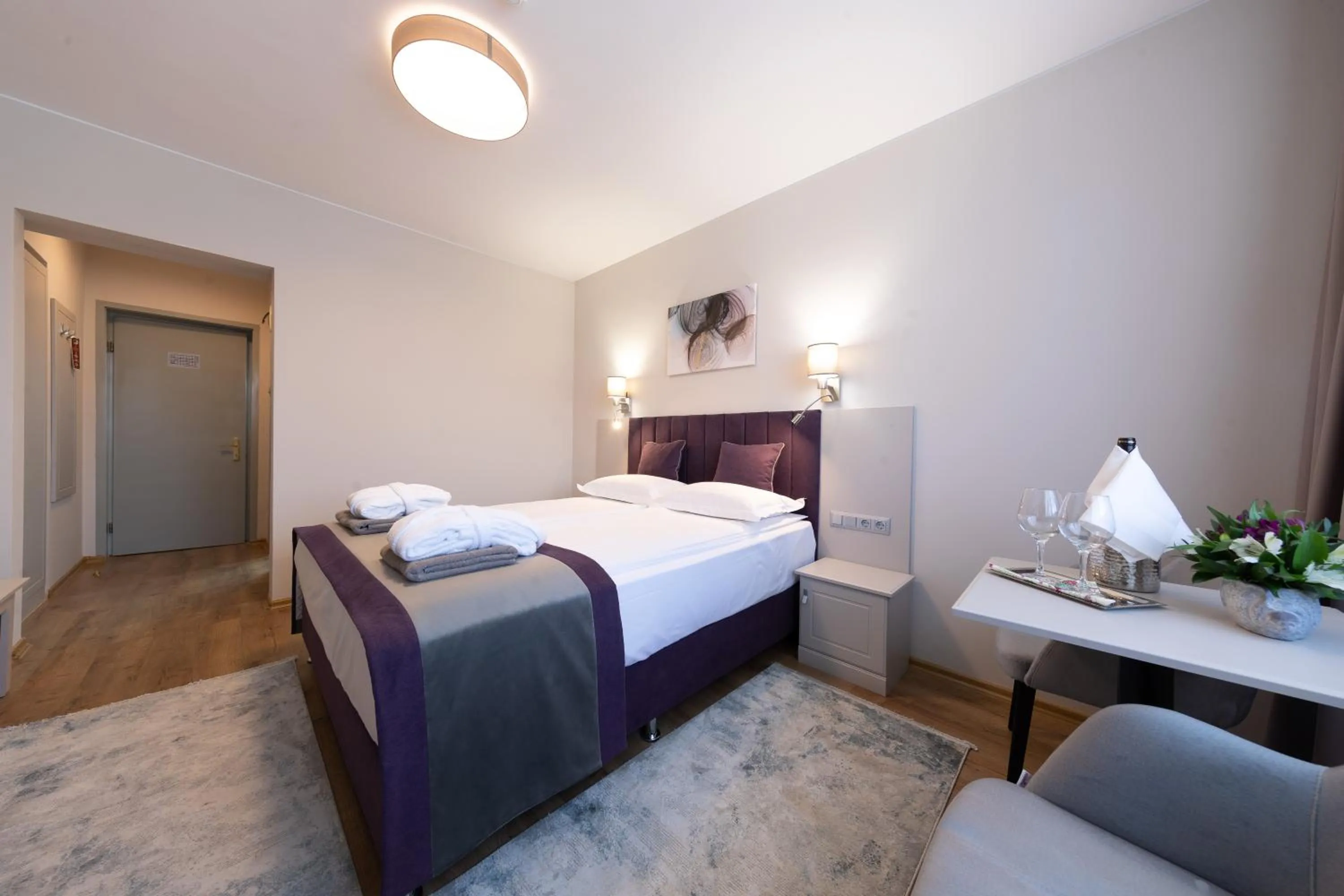 Bed in Hotel Fenyõ Conference & Spa