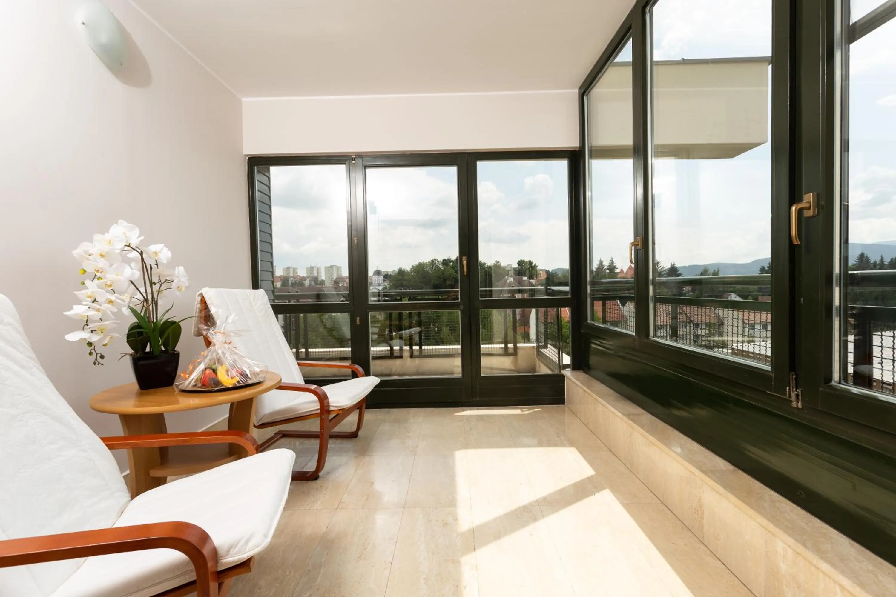 Balcony/Terrace in Hotel Fenyõ Conference & Spa